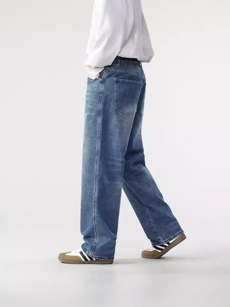 Jean American retro classic blue jeans for men Size US 32 / EU 48 - 3 Thumbnail