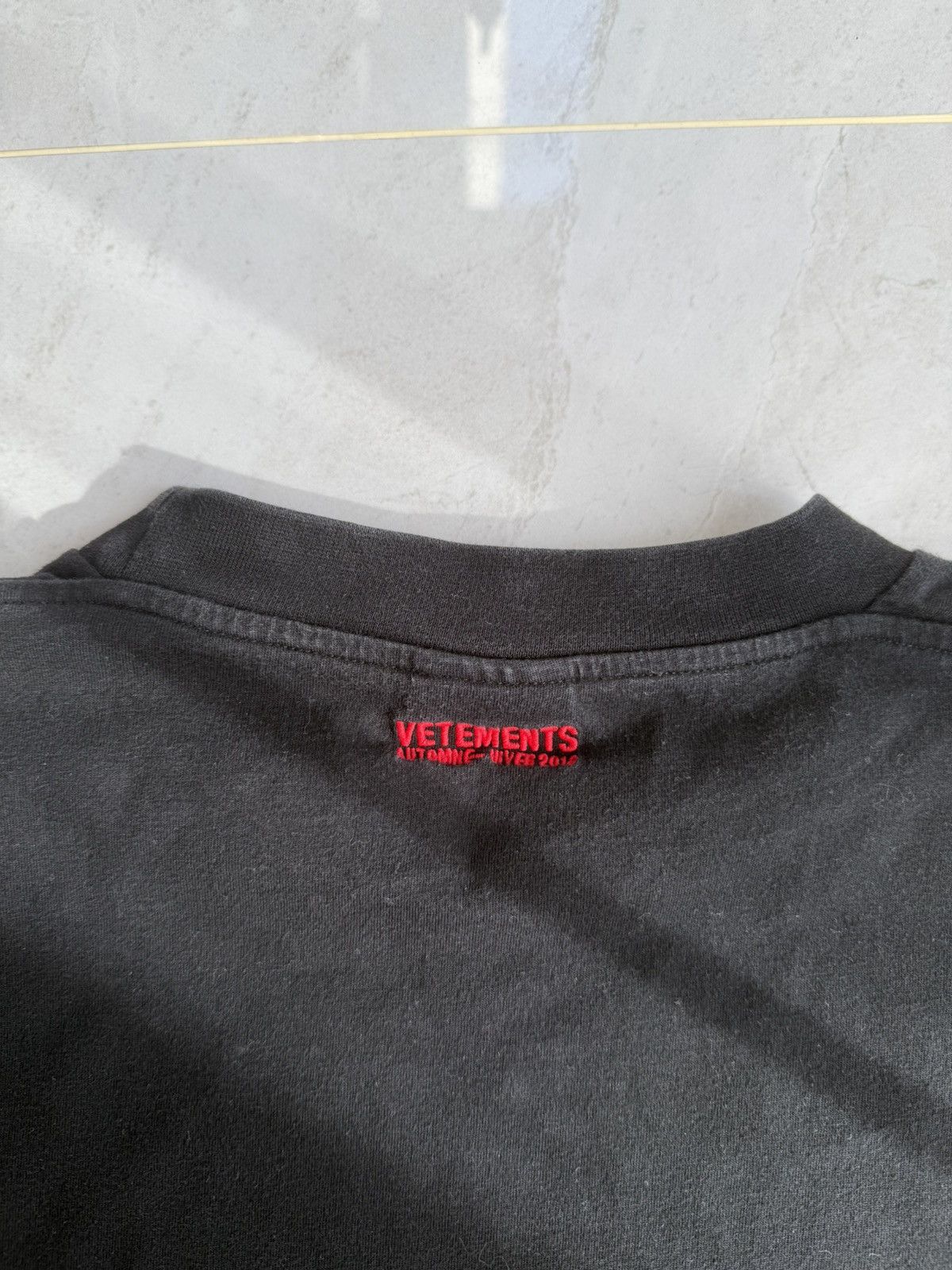 Vetements *RARE* Vetements AW18 Rammstein Tshirt Sz.S Size US S / EU 44-46 / 1 - 8 Thumbnail