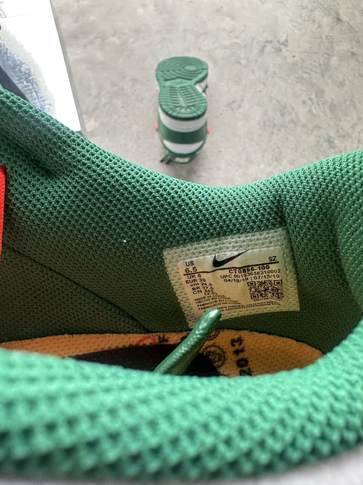 Nike × Off-White × Virgil Abloh Off White Nike Dunk Size US 8 / IT 38 - 6 Thumbnail
