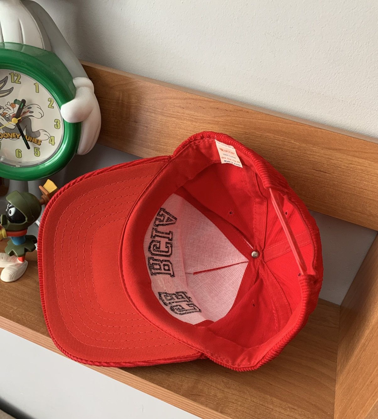 Yupong 90s VTG Yupoong NCAA Georgia Bulldogs Corduroy Snapback Hat Size ONE SIZE - 4 Thumbnail