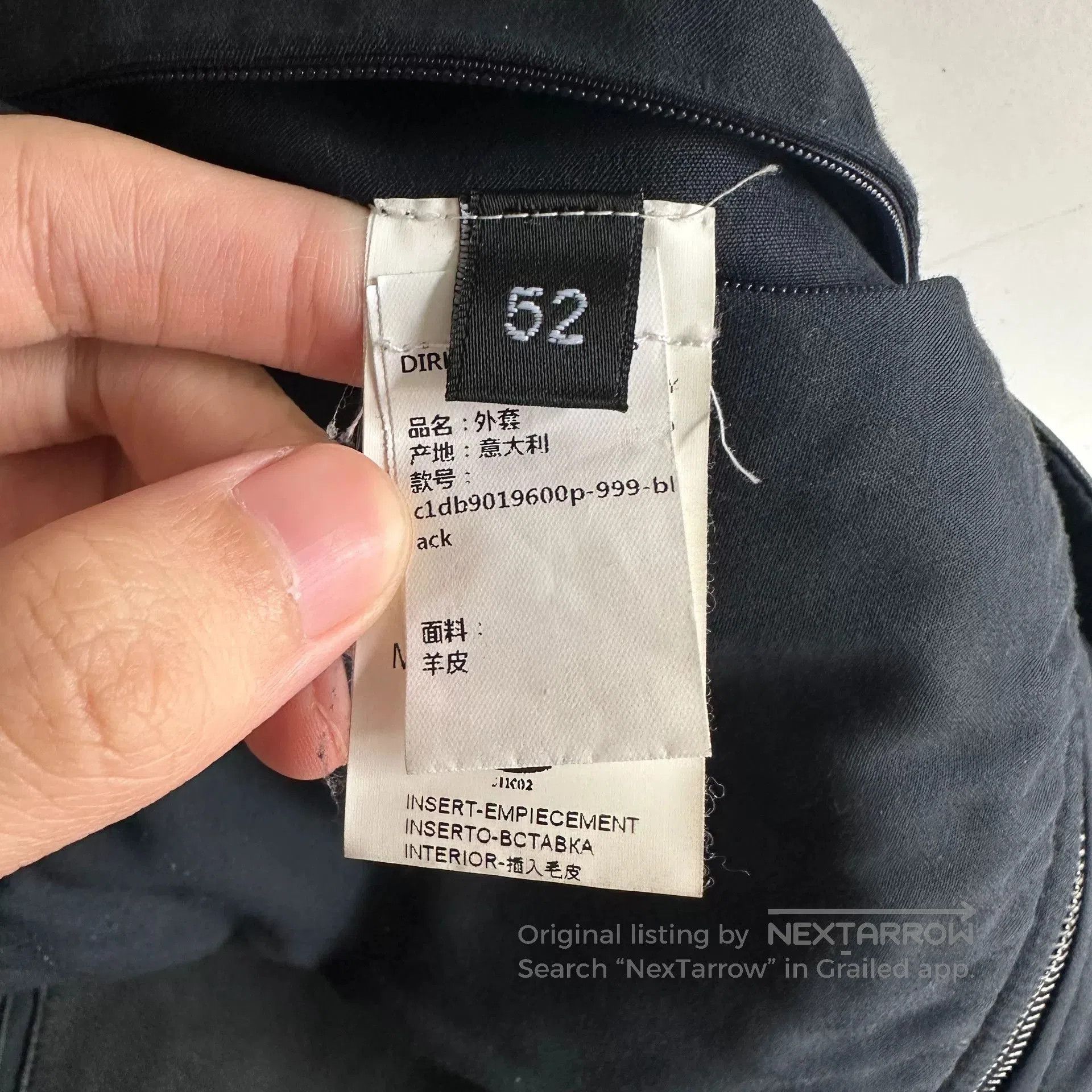 Dirk Bikkembergs dirk bikkembergs leather jacket with unique design. Size US L / EU 52-54 / 3 - 6 Thumbnail