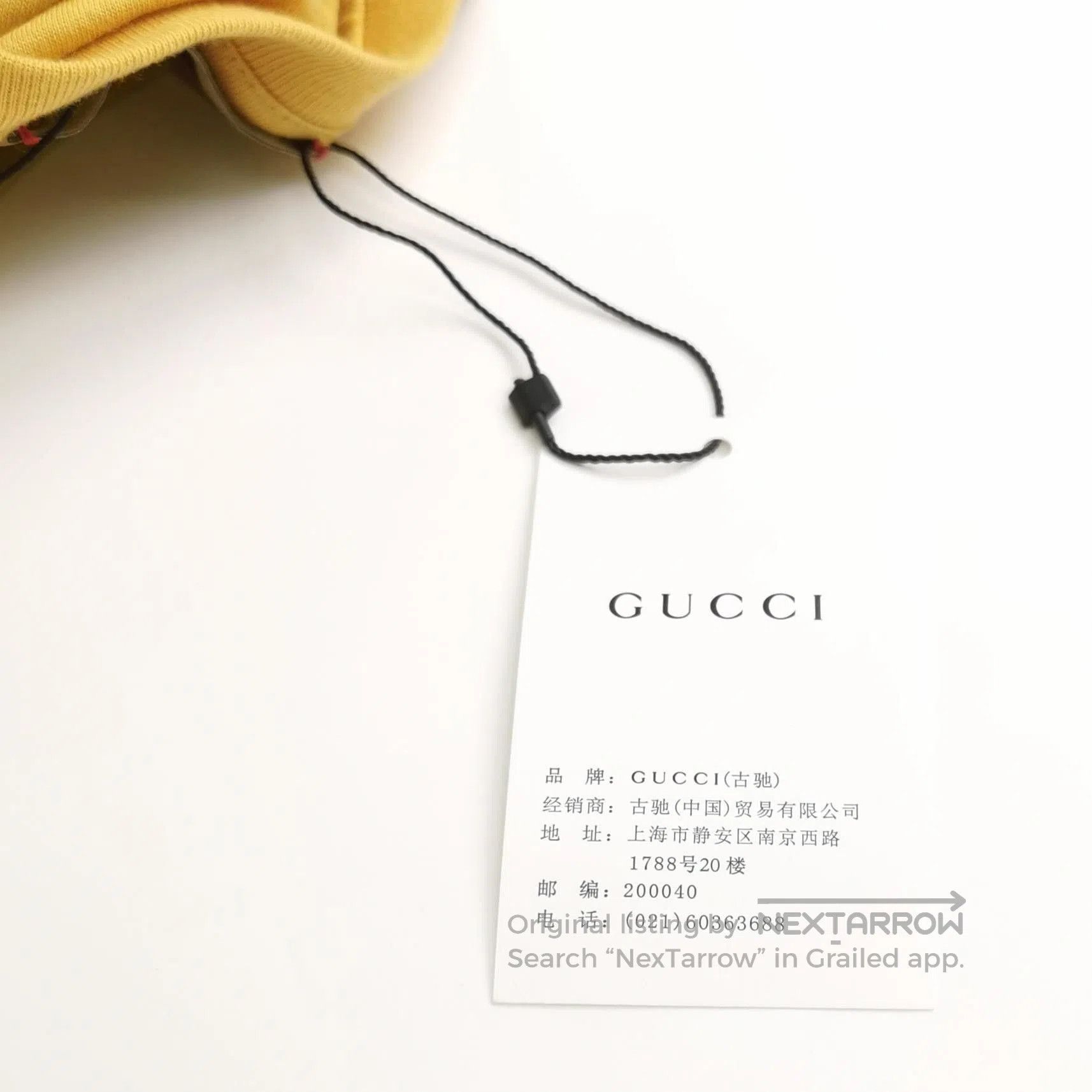 Gucci The North Face x Gucci Yellow Logo T. Size US L / EU 52-54 / 3 - 1 Thumbnail