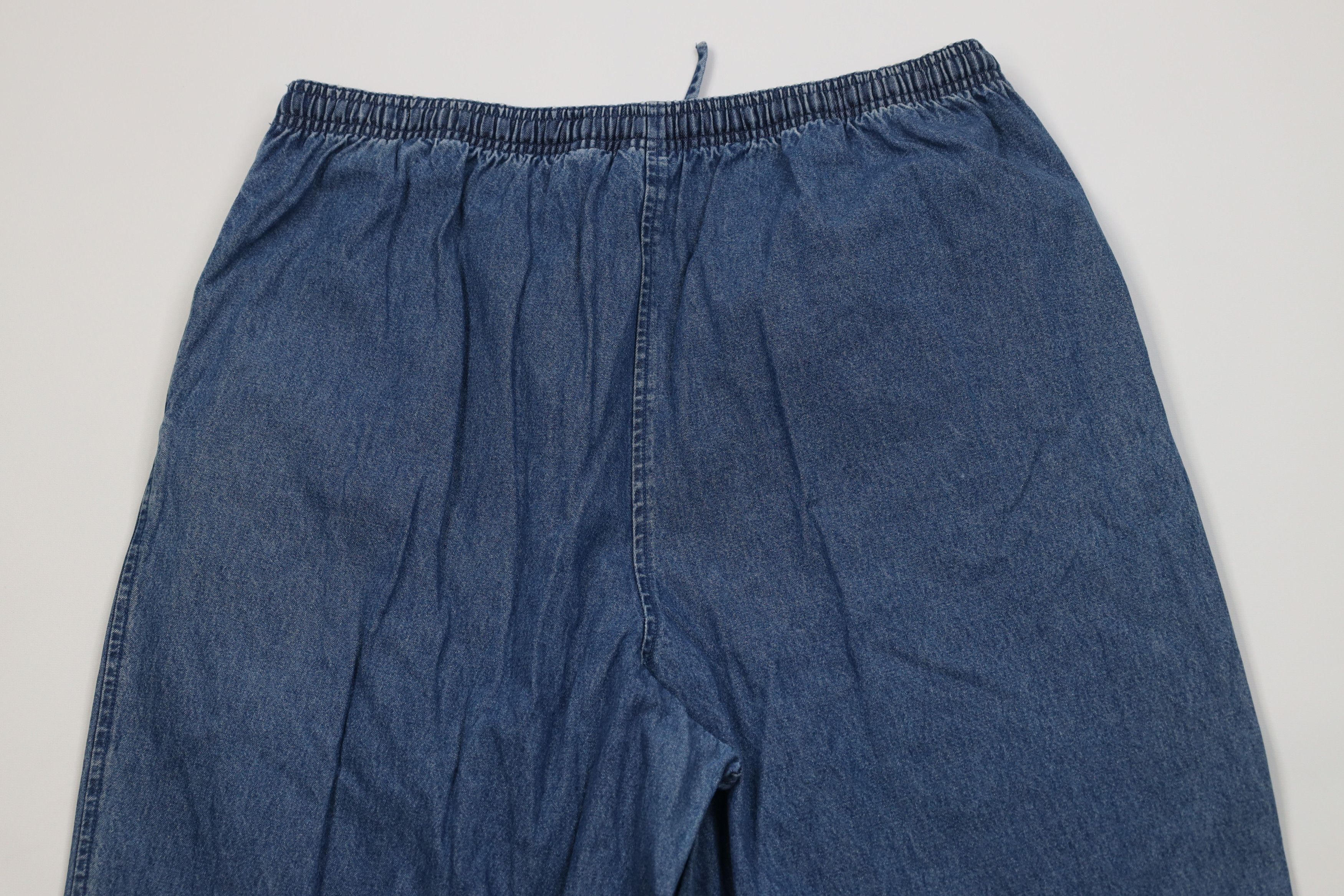 Vintage Vintage 90s Streetwear Relaxed Fit Denim Jeans Blue Cotton Size 40" / US 18 - 9 Thumbnail