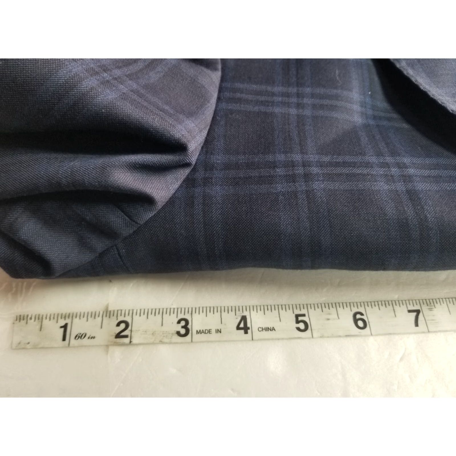 Vintage Tiglio Blazer Men 44L Blue Extra Fine Super 150s Wool Italy Merinos Luxe Novello Tiglio Size 44R - 3 Thumbnail