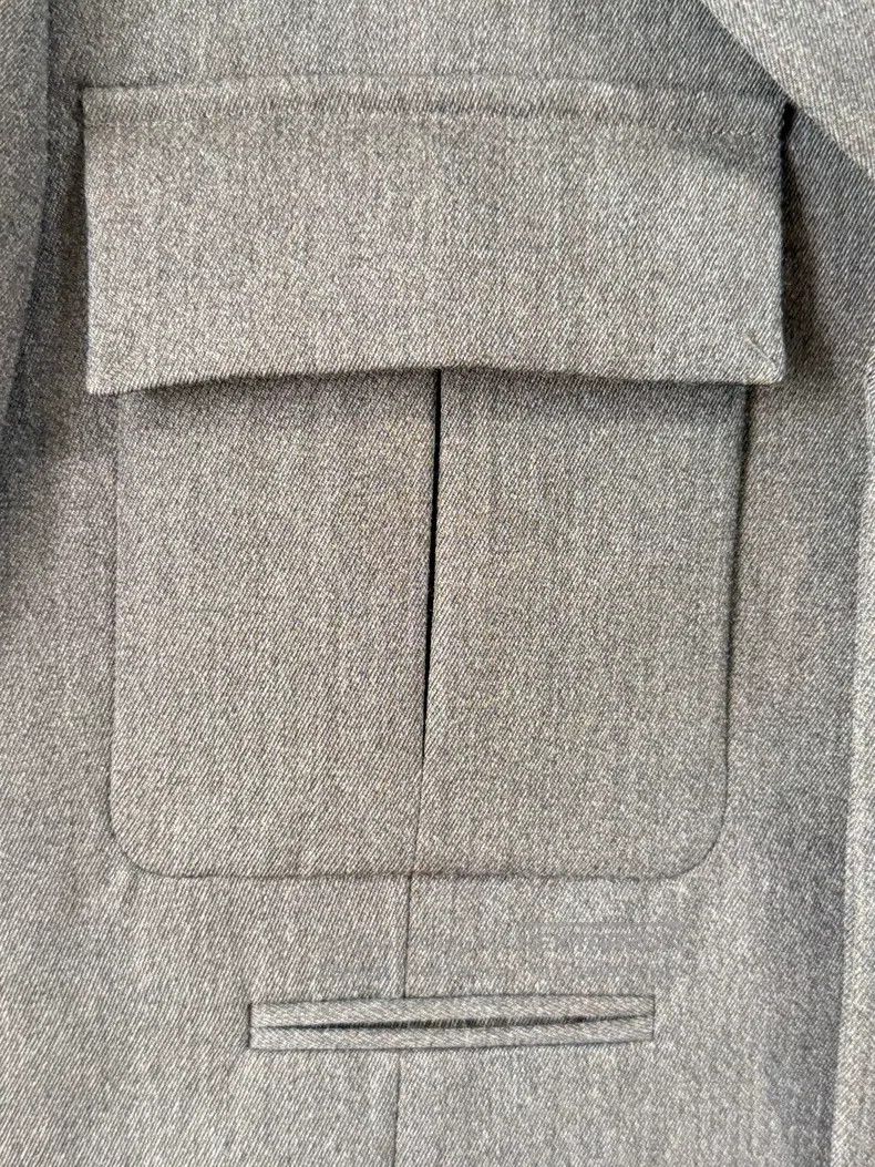 Dior Dior Gray woollen jacket Size US S / EU 44-46 / 1 - 4 Thumbnail