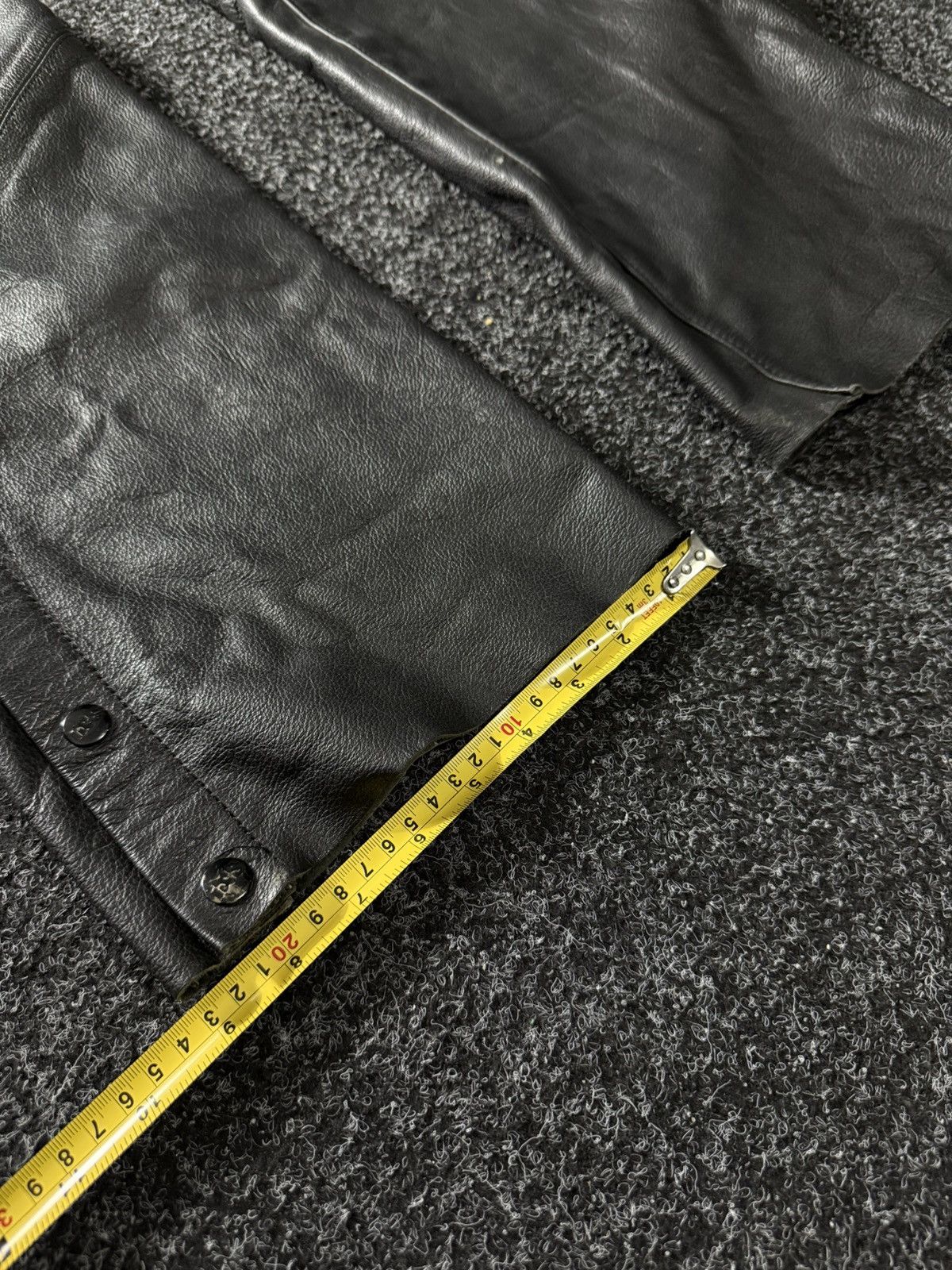 Leather Vintage 90s IXS 1990's Leather Moto Racing pants Chaps Size US 32 / EU 48 - 16 Thumbnail
