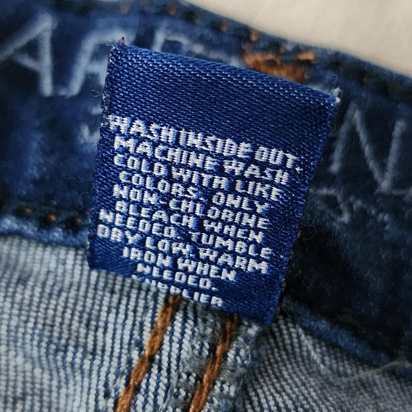 Other Distressed Dark Blue Denim Shorts with Rolled Hem Size 19 Size 32" / US 10 / IT 46 - 6 Thumbnail
