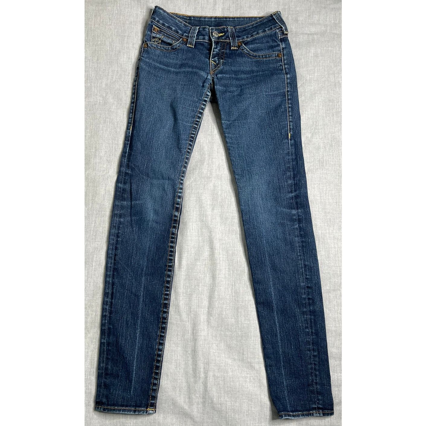 True Religion True Religion Flap Pocket Low Rise Jeans Women's 28 Size 28" / US 6 / IT 42 - 2 Thumbnail