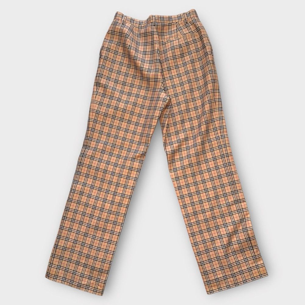 Burberry Burberry Golf Nova Check Straight-Leg Pants (JP 11 / Fits U Size 28" / US 6 / IT 42 - 2 Thumbnail