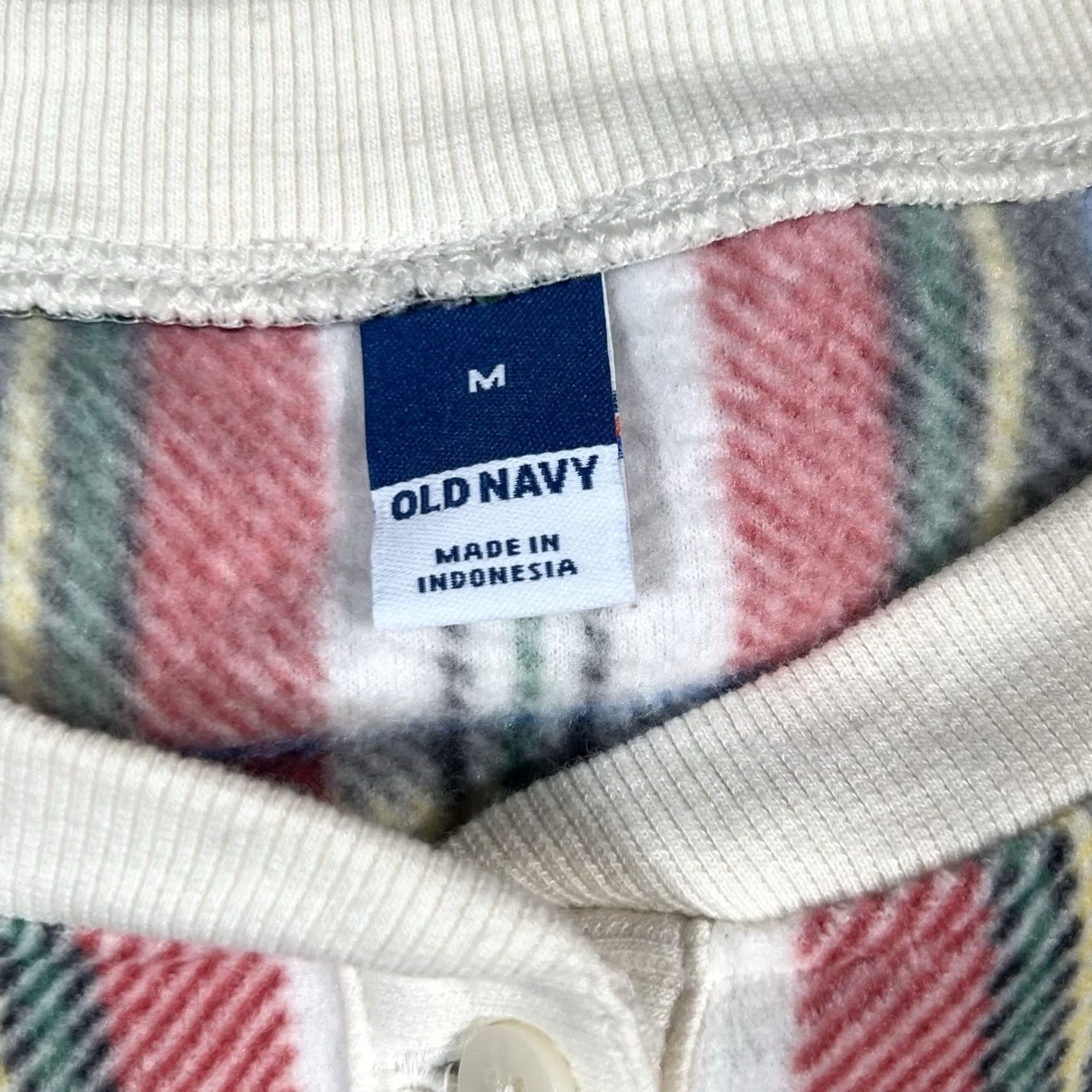 Old Navy Old Navy Women Plaid Sweater M Multicolor Pullover Size M / US 6-8 / IT 42-44 - 3 Thumbnail