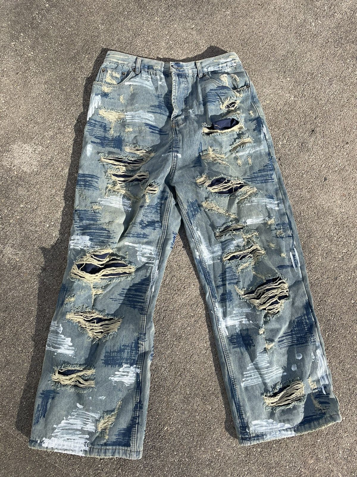 image of Ends Repair Lined Denim in Blue, Men's (Size 32)