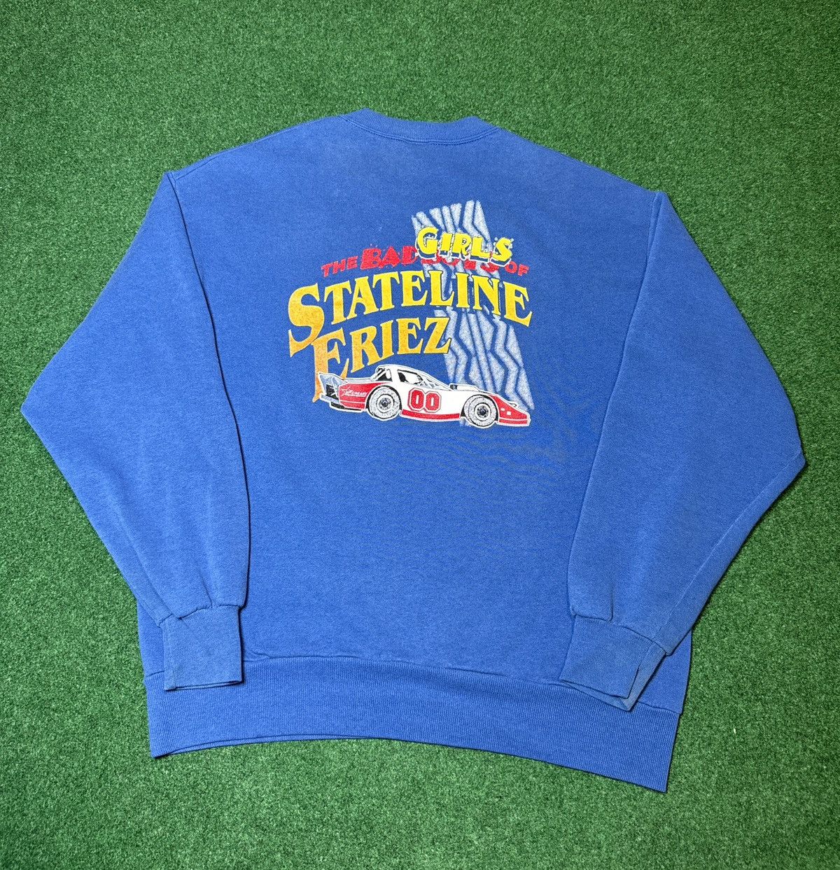 Jerzees × Vintage Vtg 90s Bad Boys Bad Girls Club Pepsi Racing Sweatshirt Size US L / EU 52-54 / 3 - 3 Thumbnail