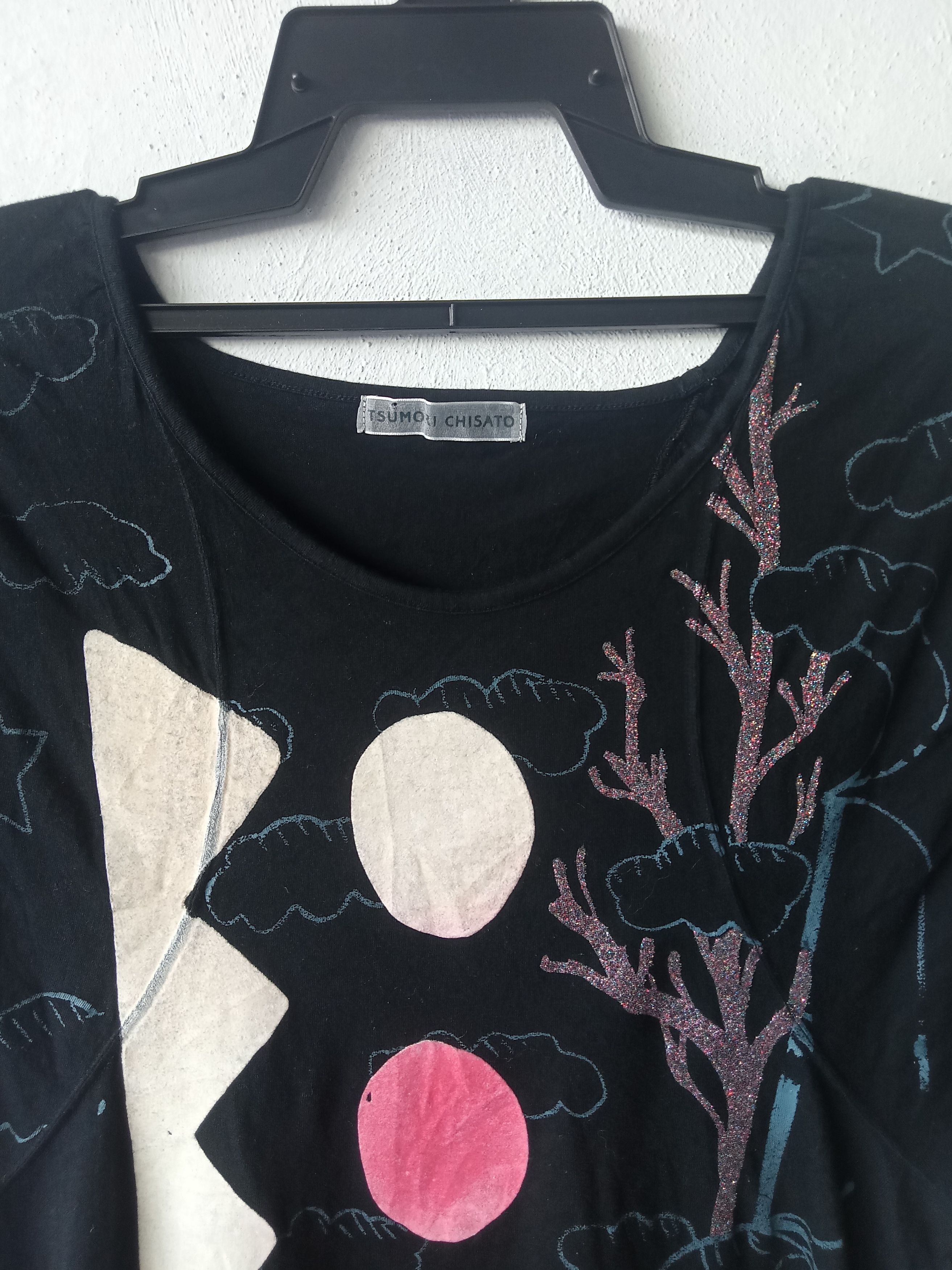 Issey Miyake Tsumori Chisato Pop Art Graphics Croptop Size S / US 4 / IT 40 - 2 Thumbnail