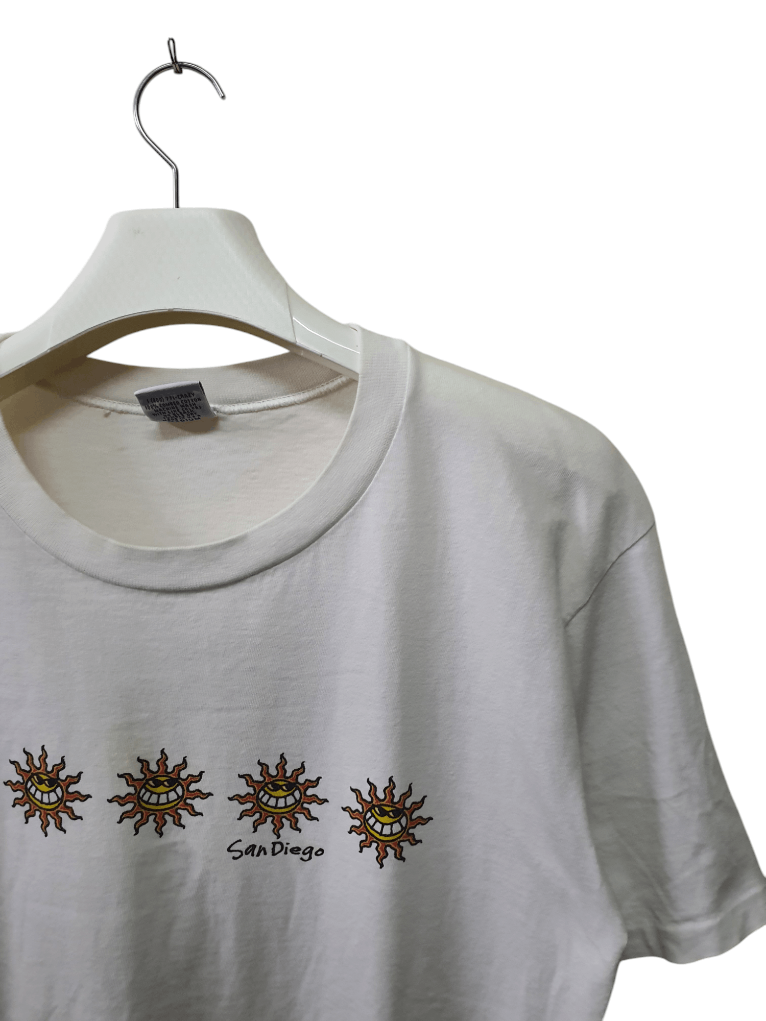 Vintage vintage "Crazy Shirt Hawaii San Diego" T-shirt Size US M / EU 48-50 / 2 - 9 Thumbnail