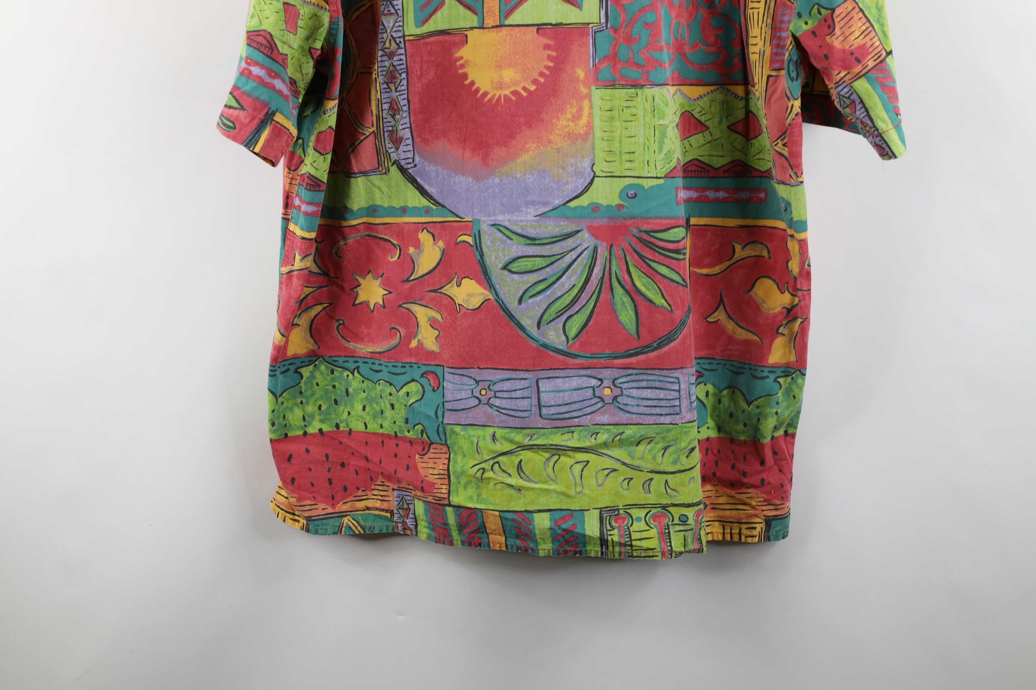 Vintage Vintage 90s The Territory Ahead Abstract Button Shirt Size US XL / EU 56 / 4 - 10 Thumbnail