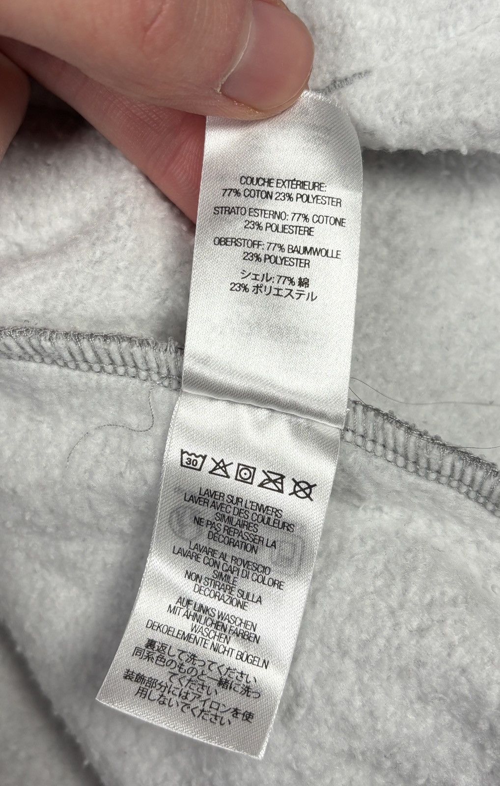Supreme Supreme Grey Spread Zip Up Hooded Sweatshirt Size US L / EU 52-54 / 3 - 13 Thumbnail