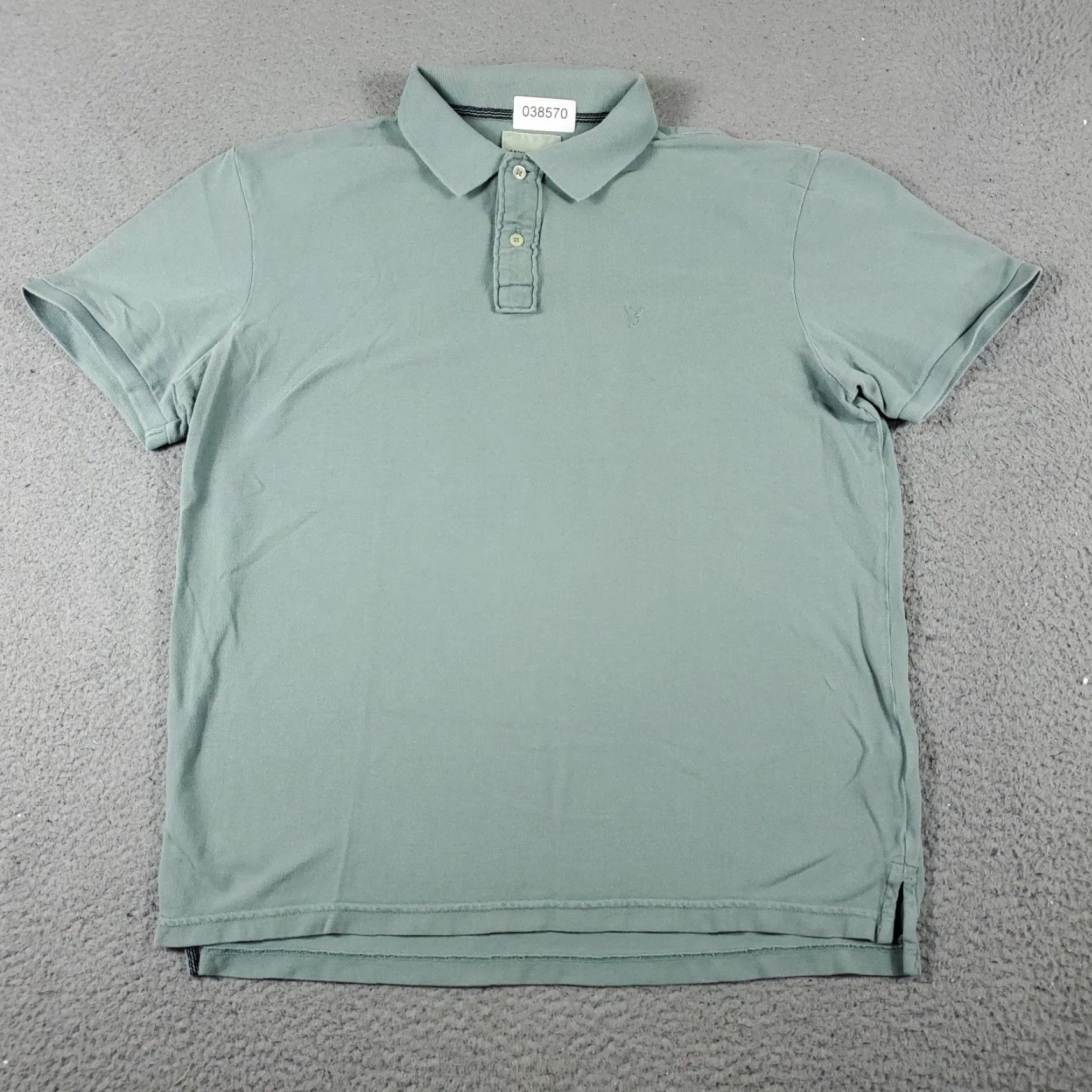 American Eagle Outfitters American Eagle Outfitters Polo Shirt Mens Medium Blue Casual Short Sleeve Adult Size US M / EU 48-50 / 2 - 3 Thumbnail
