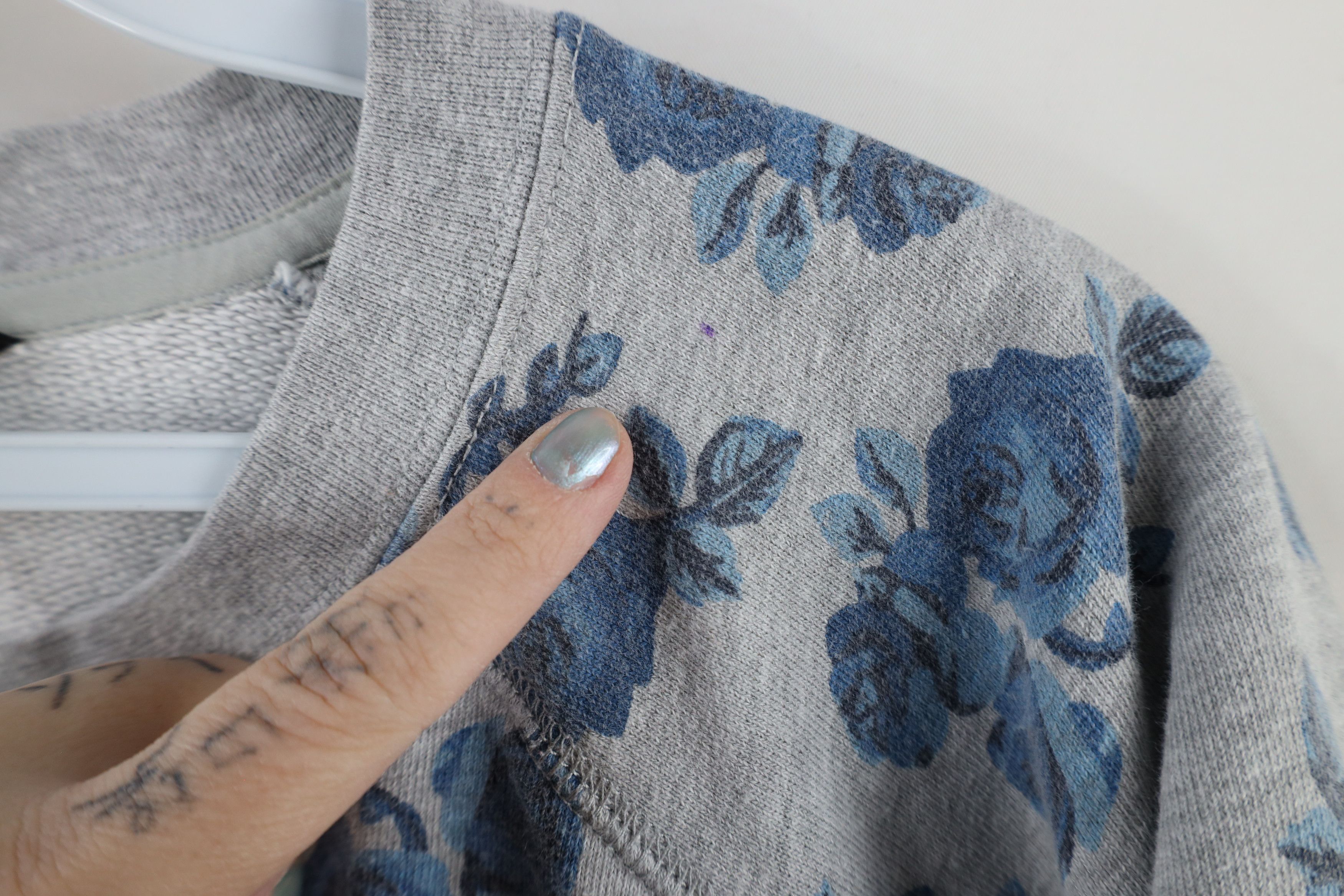 The North Face × Vintage The North Face Out All Over Print Flower Crewneck Sweatshirt Size M / US 6-8 / IT 42-44 - 5 Thumbnail