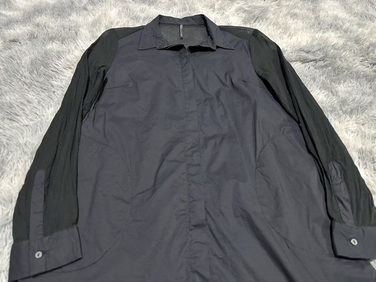 Other 🔥Avant-Garde Liviana Conti Dress Shirt See-Thru Sleeve Size US M / EU 48-50 / 2 - 3 Thumbnail