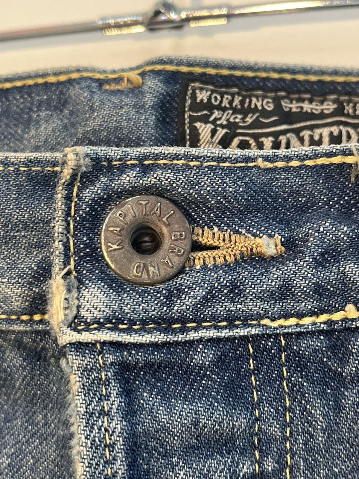 Kapital Kountry Kapital kountry patchwork jeans-34 Size US 34 / EU 50 - 5 Thumbnail