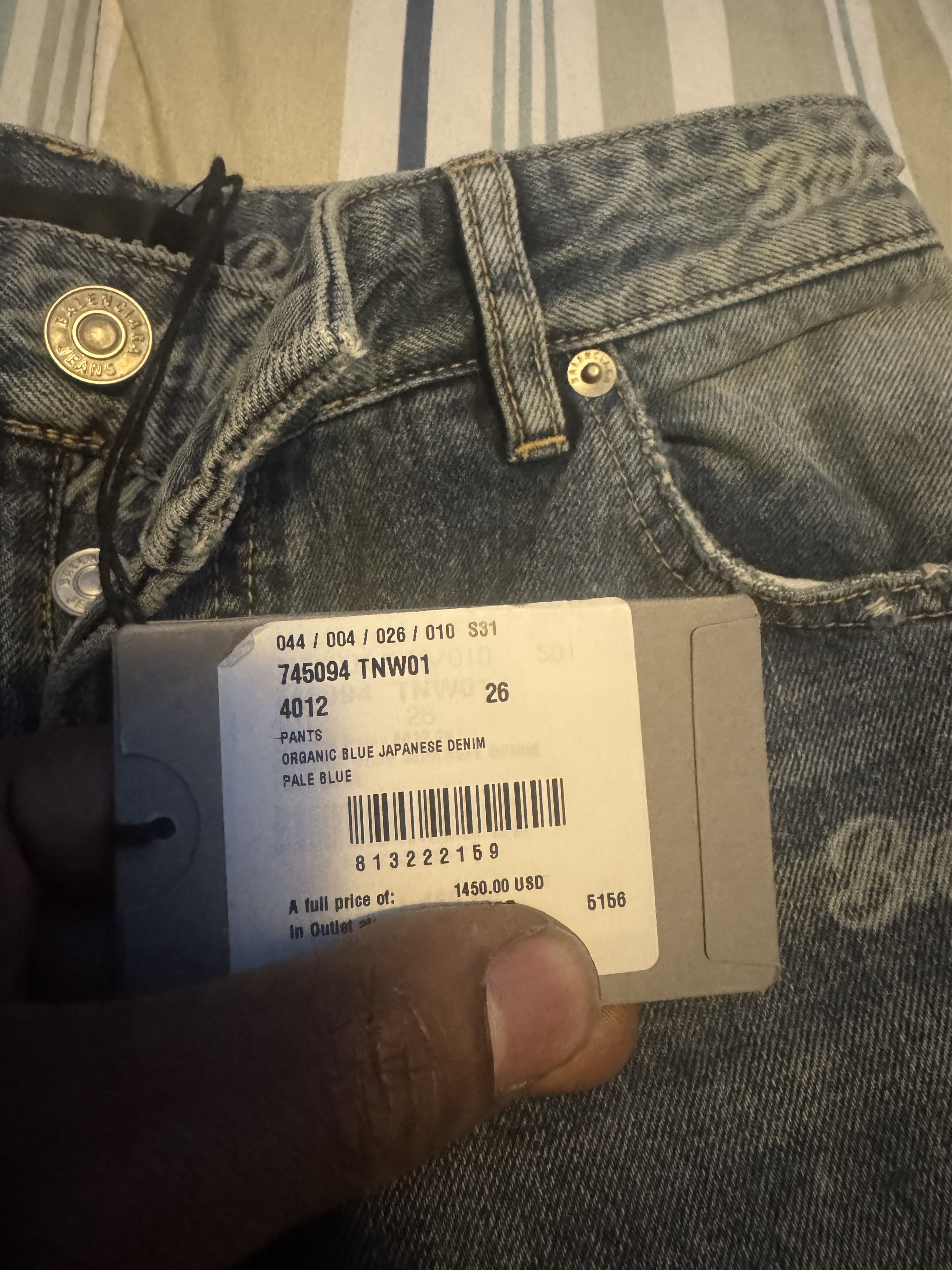 Balenciaga Balenciaga Denim Size 26" / US 2 / IT 38 - 4 Thumbnail