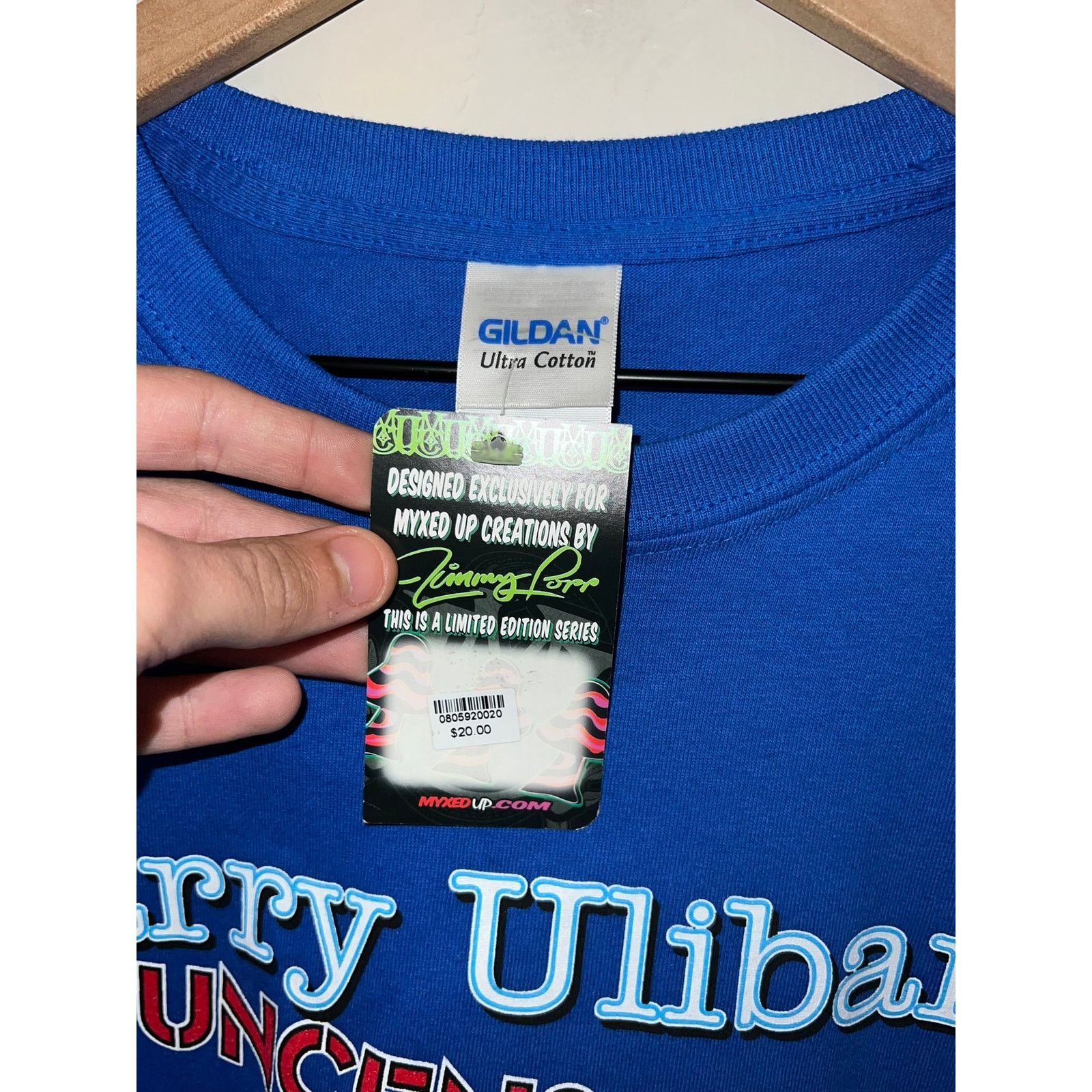 Gildan Larry Ulibarri Shirt Uncensored Podcast Myxed Up NWT Tee 2XL Size US XXL / EU 58 / 5 - 4 Thumbnail