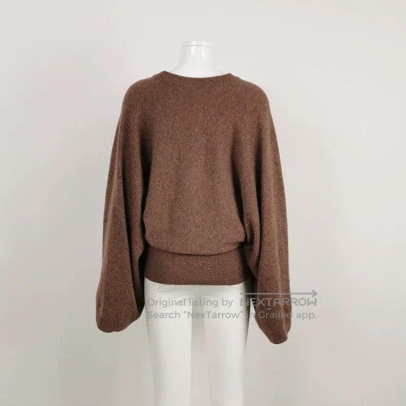 Hermes Hermes Cashmere Solid Color Round Neck Sweater Size XXS / US 00 / IT 34 - 2 Thumbnail