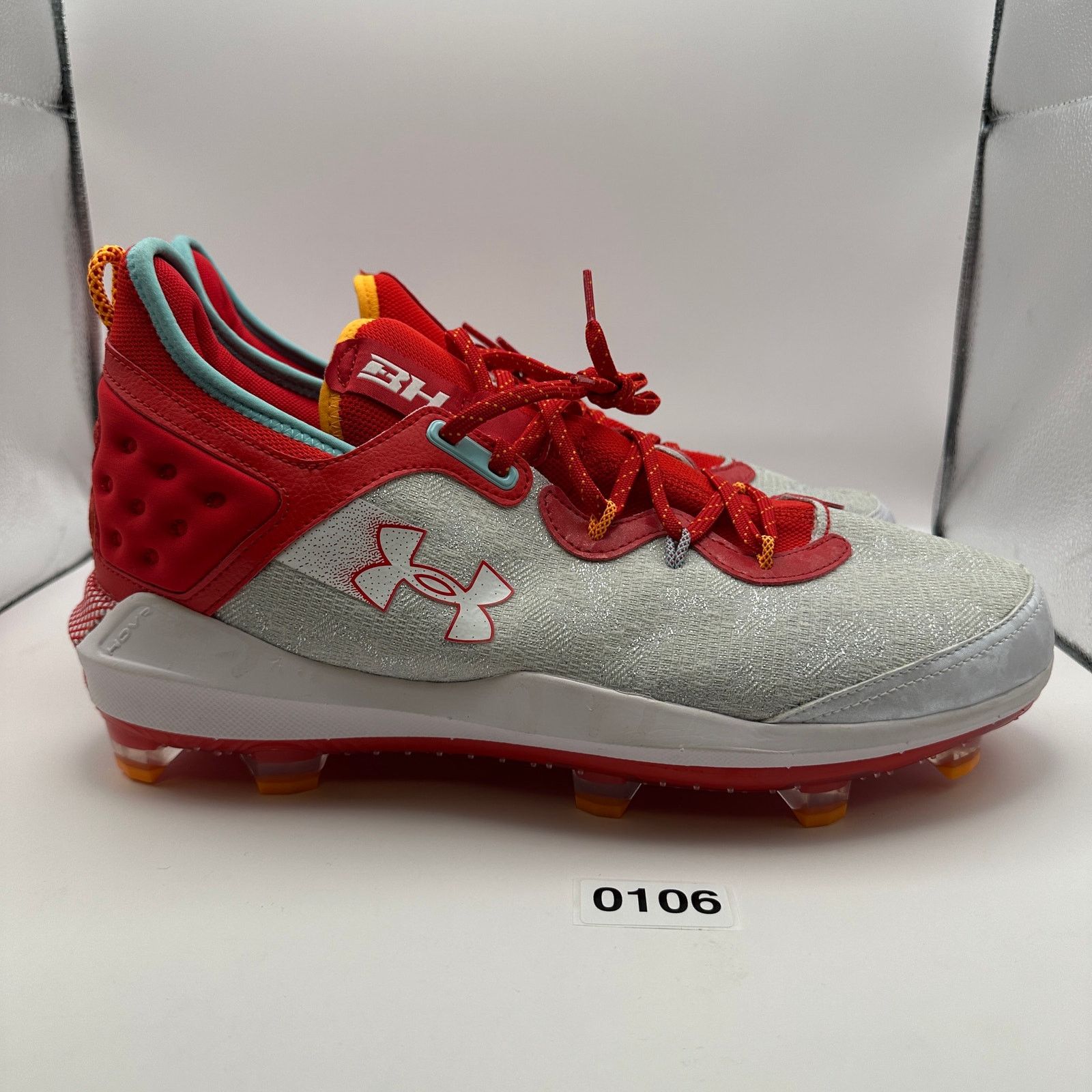 Under Armour UNDER ARMOUR Harper 8 sz 14 Baseball Cleats 3026591-104 Size US 14 / EU 47 - 7 Thumbnail