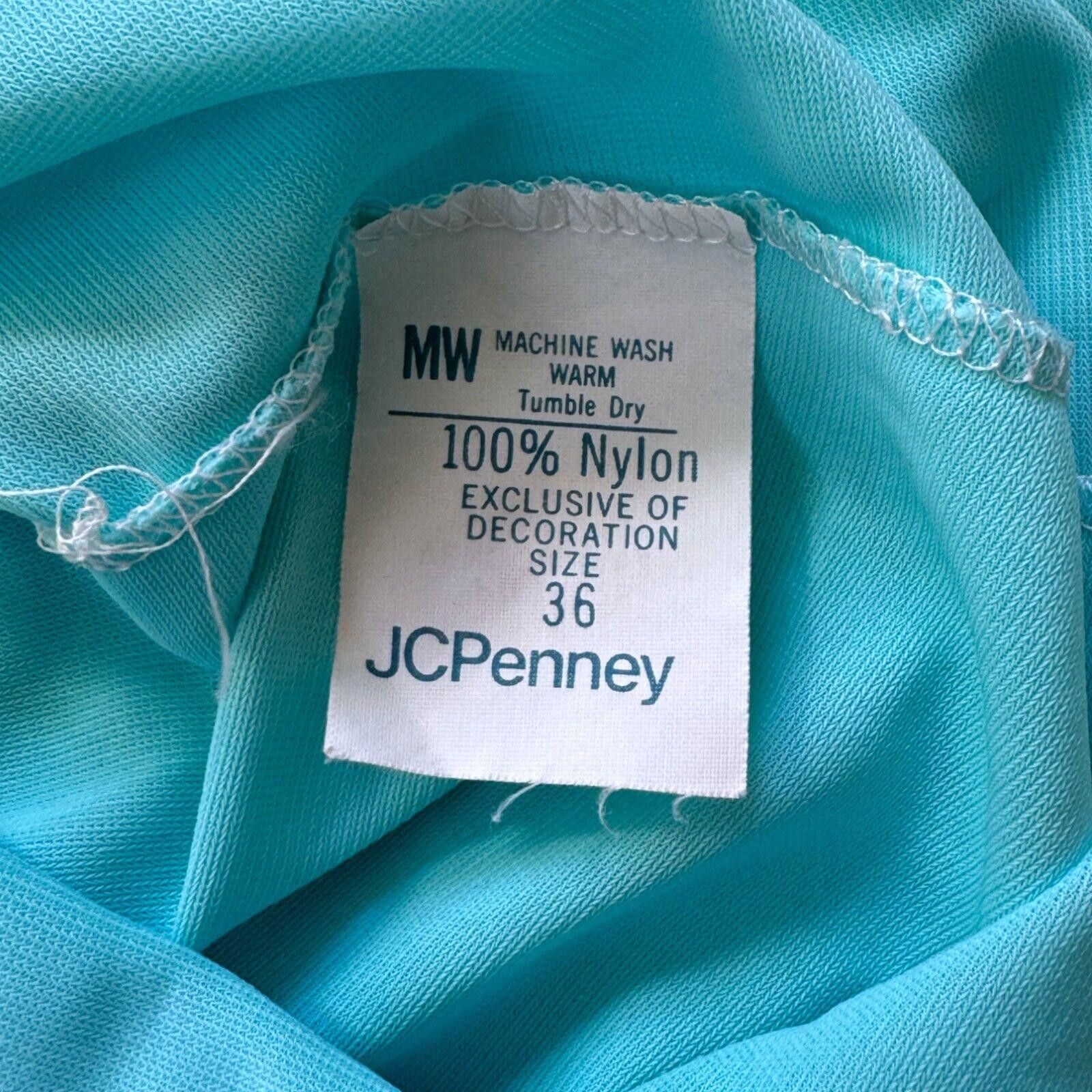 JCPenney Vintage Jc Penney Union Made Blue Pajama Set ILGWU Size S / US 4 / IT 40 - 6 Thumbnail