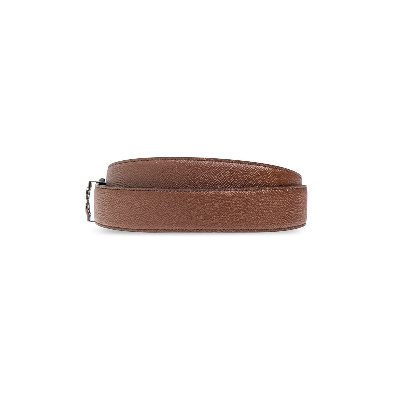 Salvatore Ferragamo FERRAGAMO Brown Double Adjustable Double-Sided Strap Belt Ne Size ONE SIZE - 2 Thumbnail