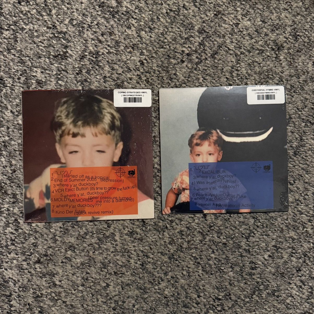 Other 2 DUCKBOY VINYL RECORDS EXISTENTIAL + COPING SUICIDEBOYS G59 Size ONE SIZE - 2 Thumbnail