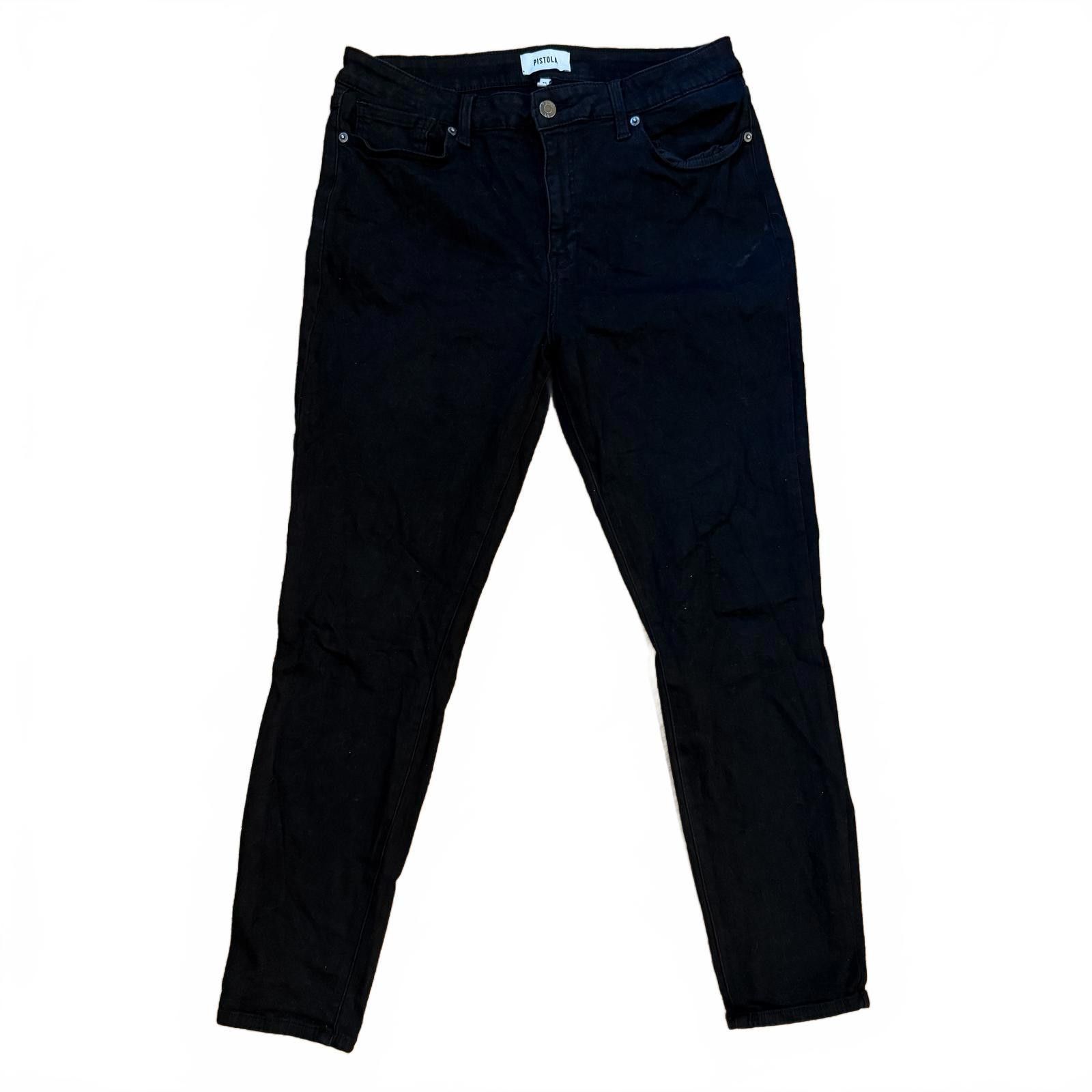 Pistola Pistola Arielle mid-rise skinny jeans, Silicone Black – 32 Size 32" / US 10 / IT 46 - 1 Thumbnail