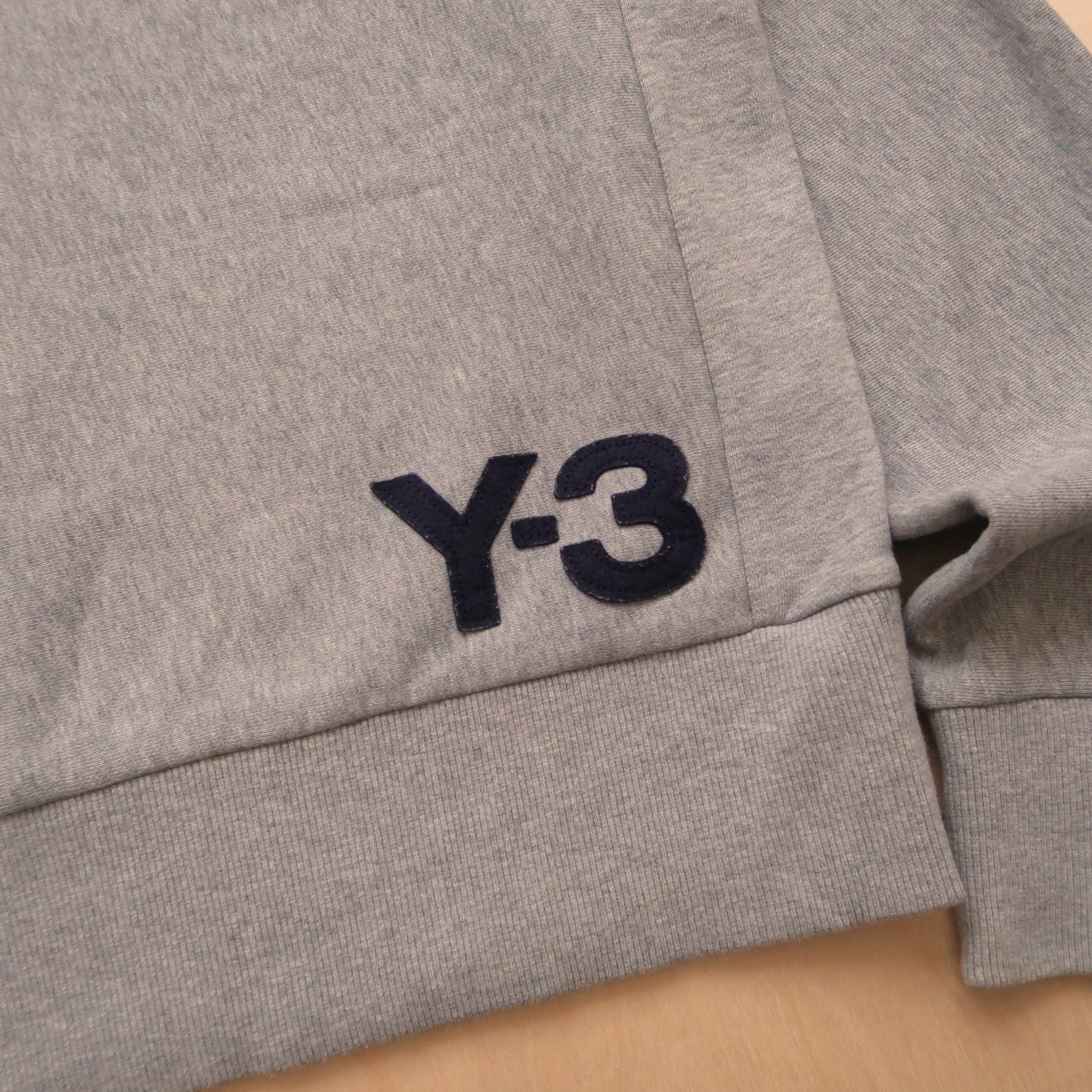 Y-3 2004 Yohji Yamamoto Y-3 Double V Heavy Sweatshirt Patchwork Size US M / EU 48-50 / 2 - 17 Thumbnail