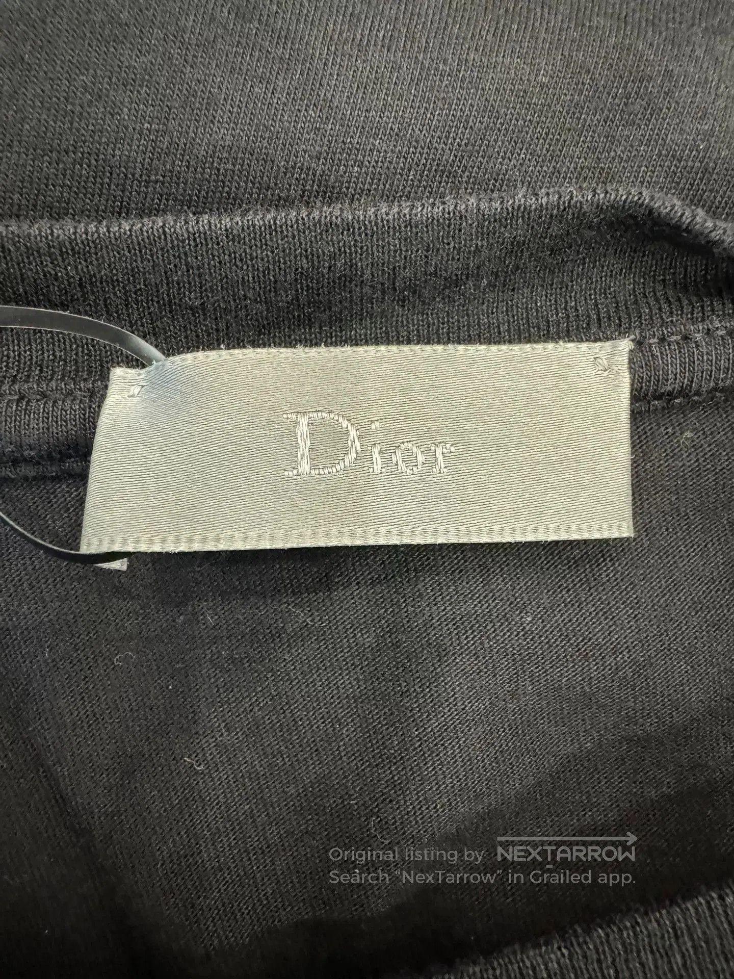 Dior Dior Black Slogan Logo Long. Size XL / US 12-14 / IT 48-50 - 6 Thumbnail