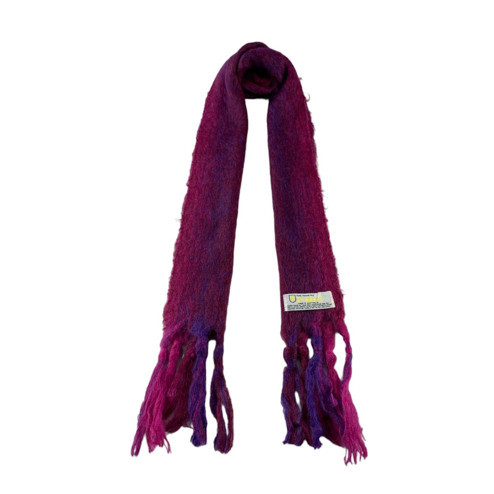 Vintage Vintage Mohair Scarf / Muffler / Neckwear Size ONE SIZE - 1 Thumbnail