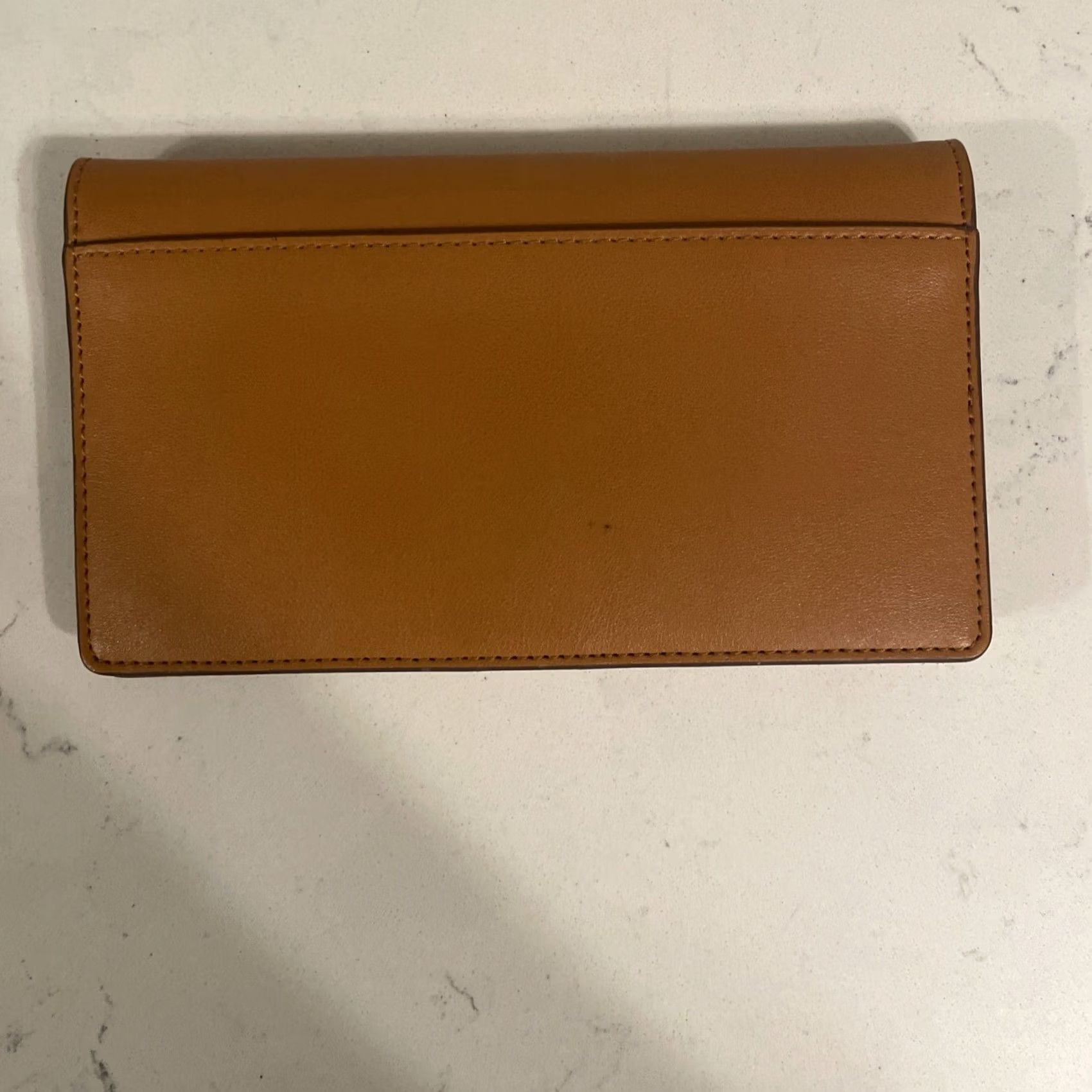 Vintage VINTAGE Women Wallet STELLA & DOT Tan She Loves Adventure Clutch laser cut Credit Card Logo Size ONE SIZE - 4 Thumbnail