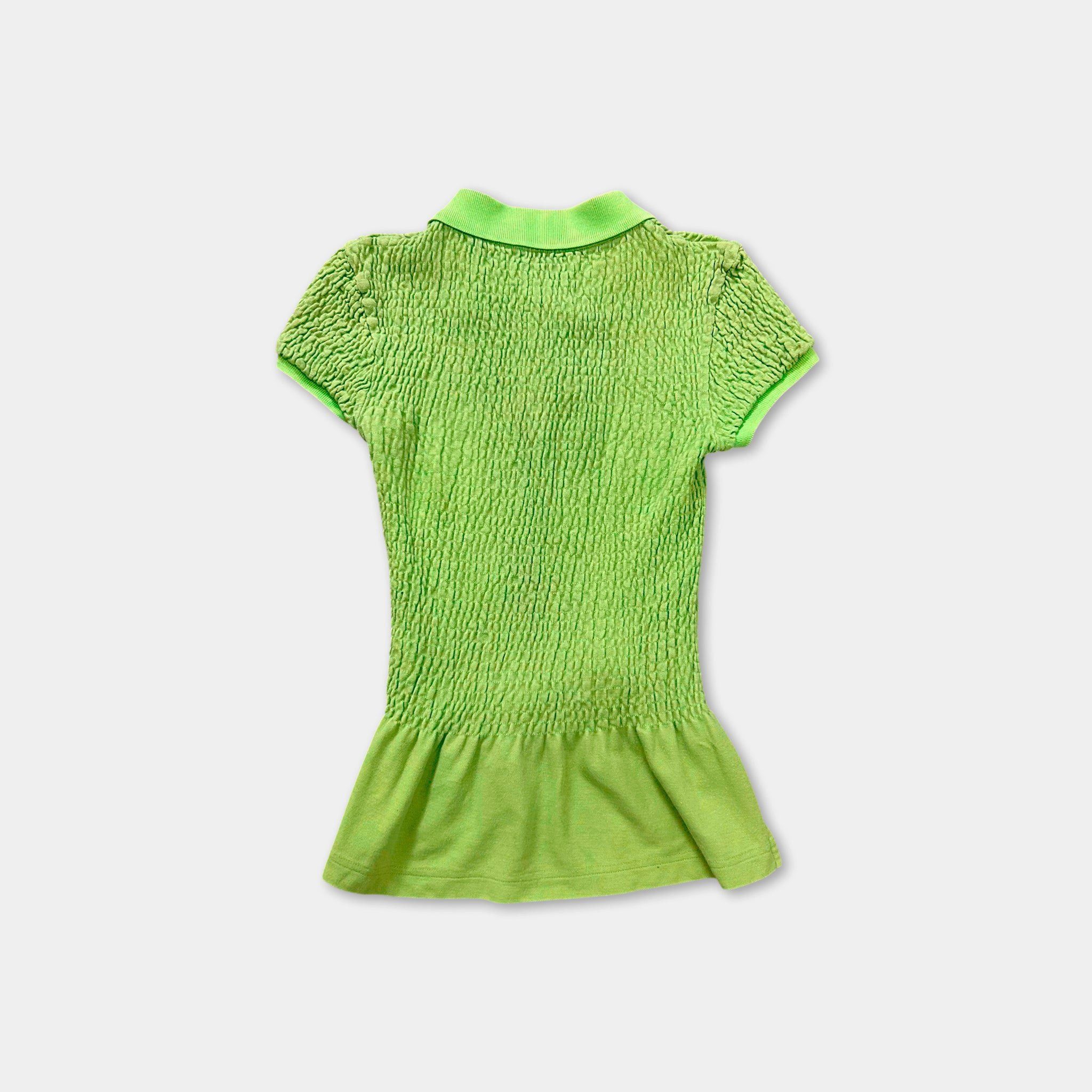 Balenciaga Balenciaga SS17 Smocked Piqué Polo Shirt Size S / US 4 / IT 40 - 4 Thumbnail