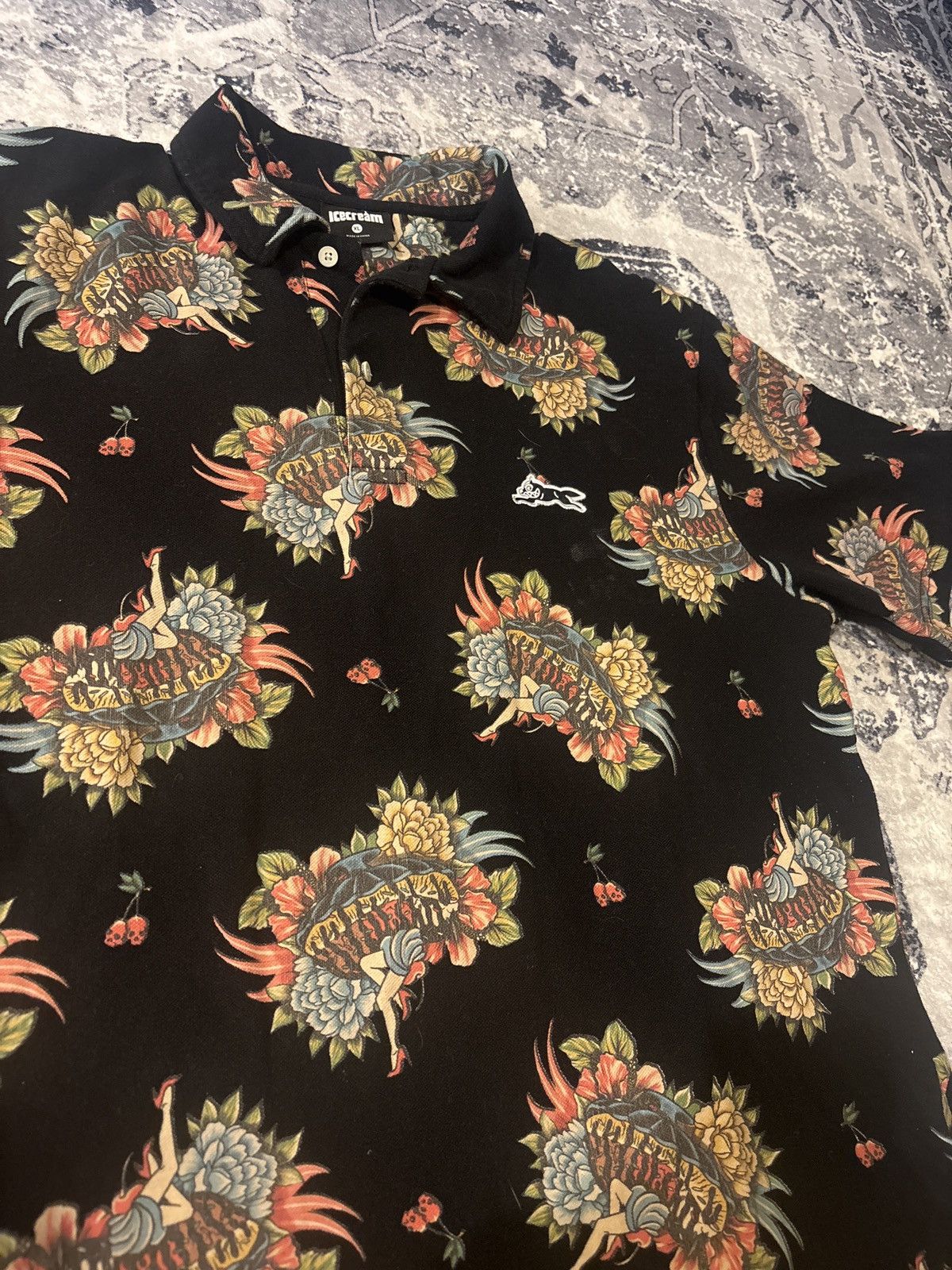 Icecream ICECREAM BBC Polo Shirt Size US XL / EU 56 / 4 - 7 Thumbnail