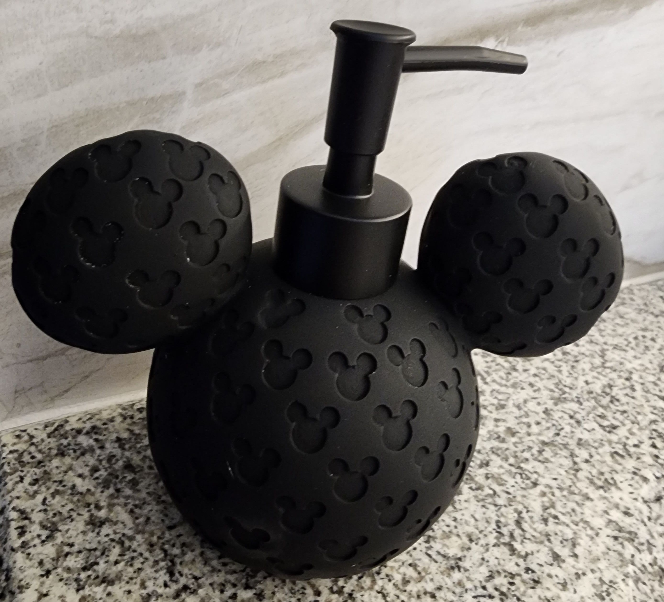 Disney Disney Mickey Mouse Black Pattern Soap Dispenser 6