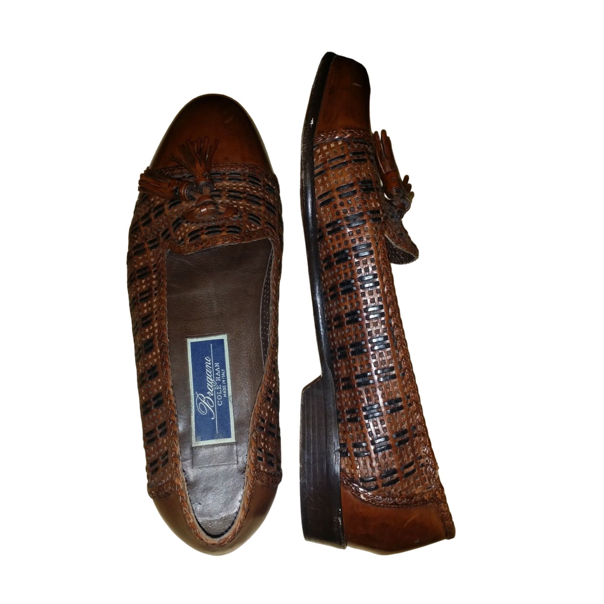 Bragano Vintage Bragano By Cole Haan Loafers Women Sz 9 M Brown Leat Size US 9 / IT 39 - 6 Thumbnail