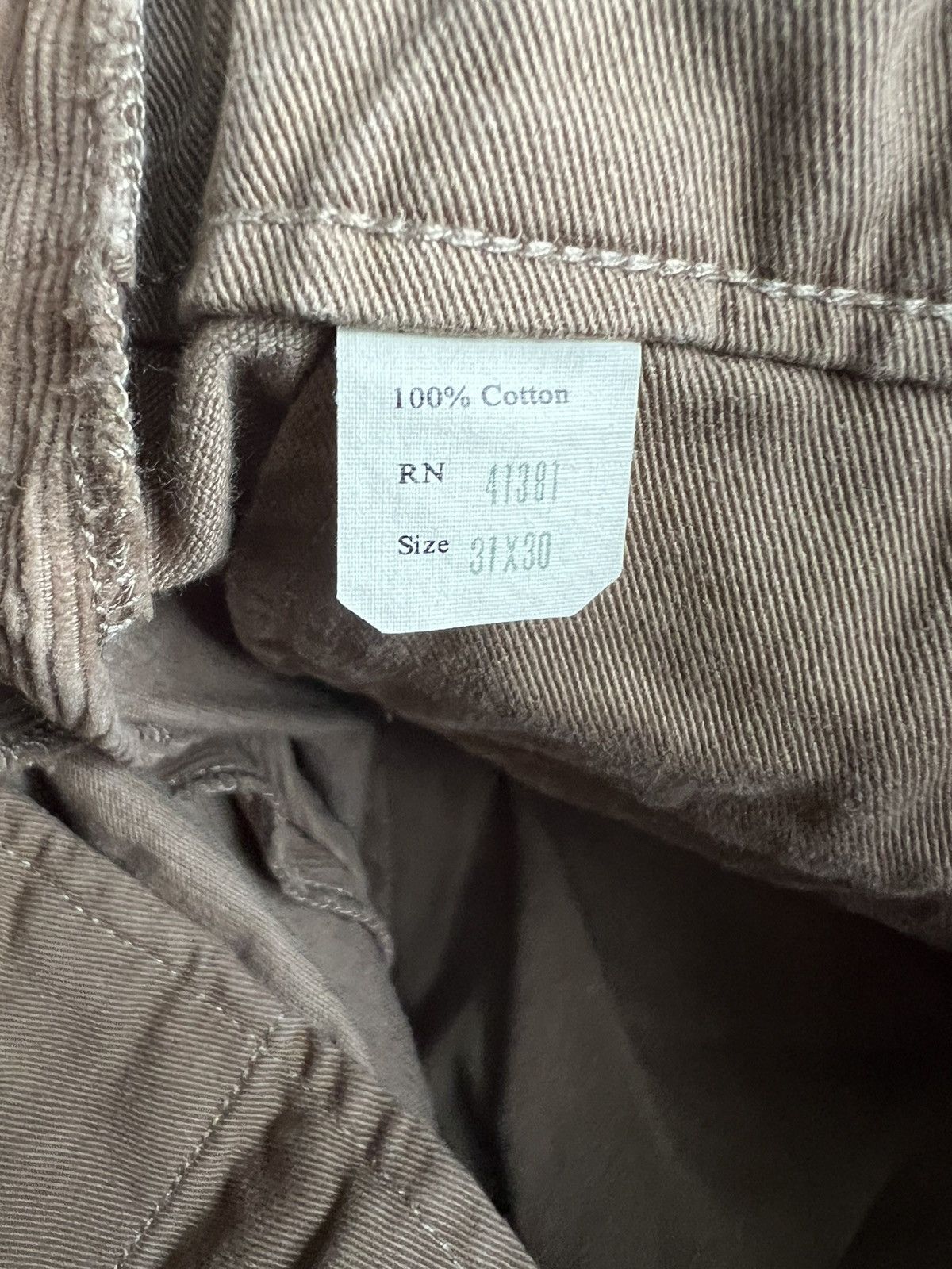 RRL Ralph Lauren OG RRL 1940s Reproduction Corduroy Khakis Trousers Pants Size US 32 / EU 48 - 12 Thumbnail