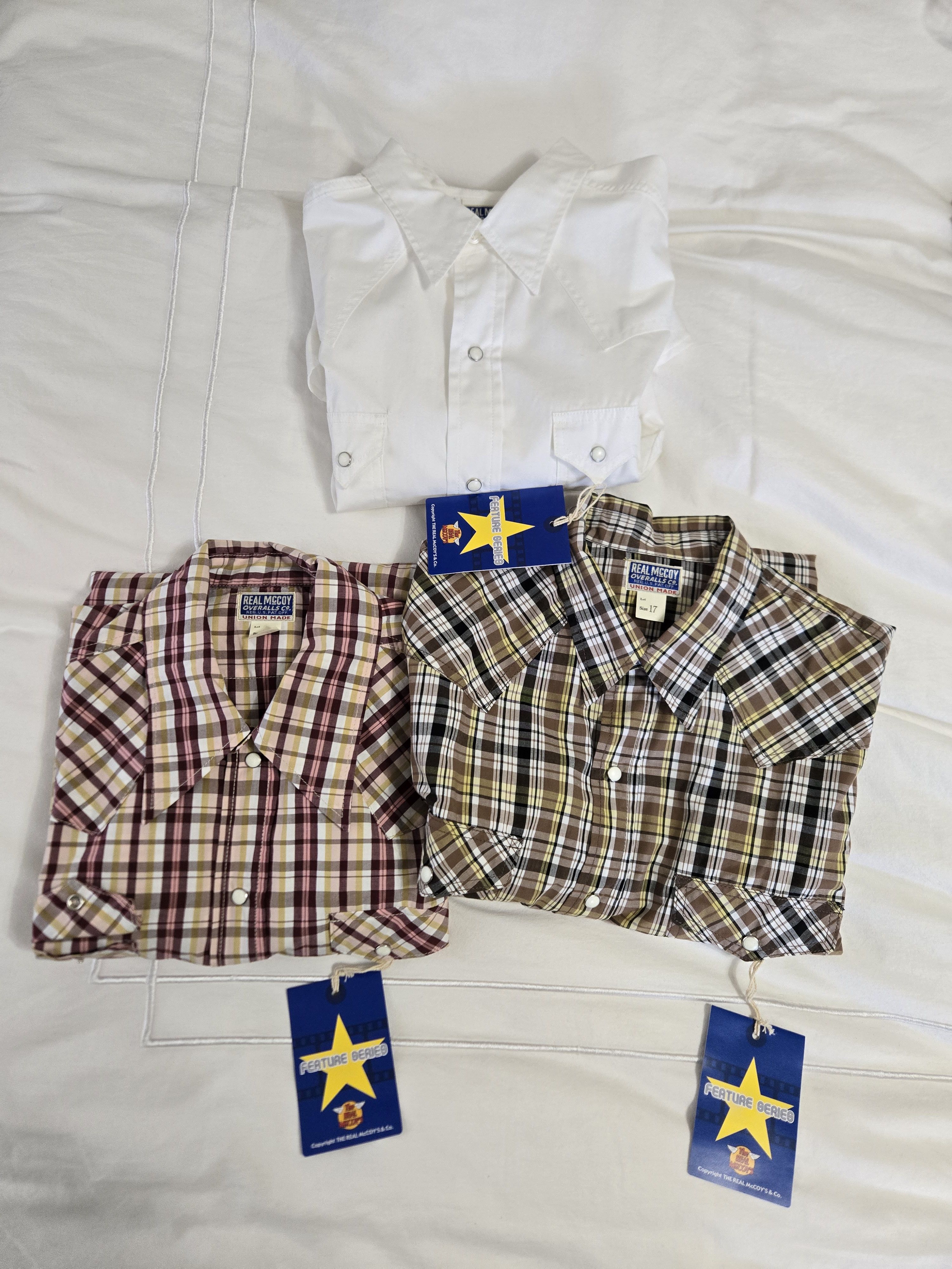 Taxi Driver Western Shirt Lot Size 17 / XL