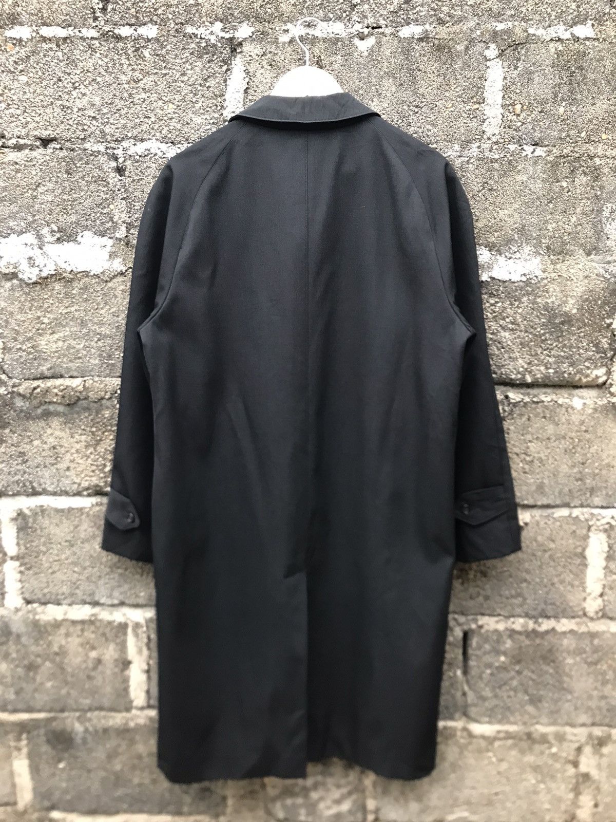Japanese Brand ⚡️Vintage Sanyo Rain Top Coat Button Long Jacket Size US M / EU 48-50 / 2 - 10 Thumbnail