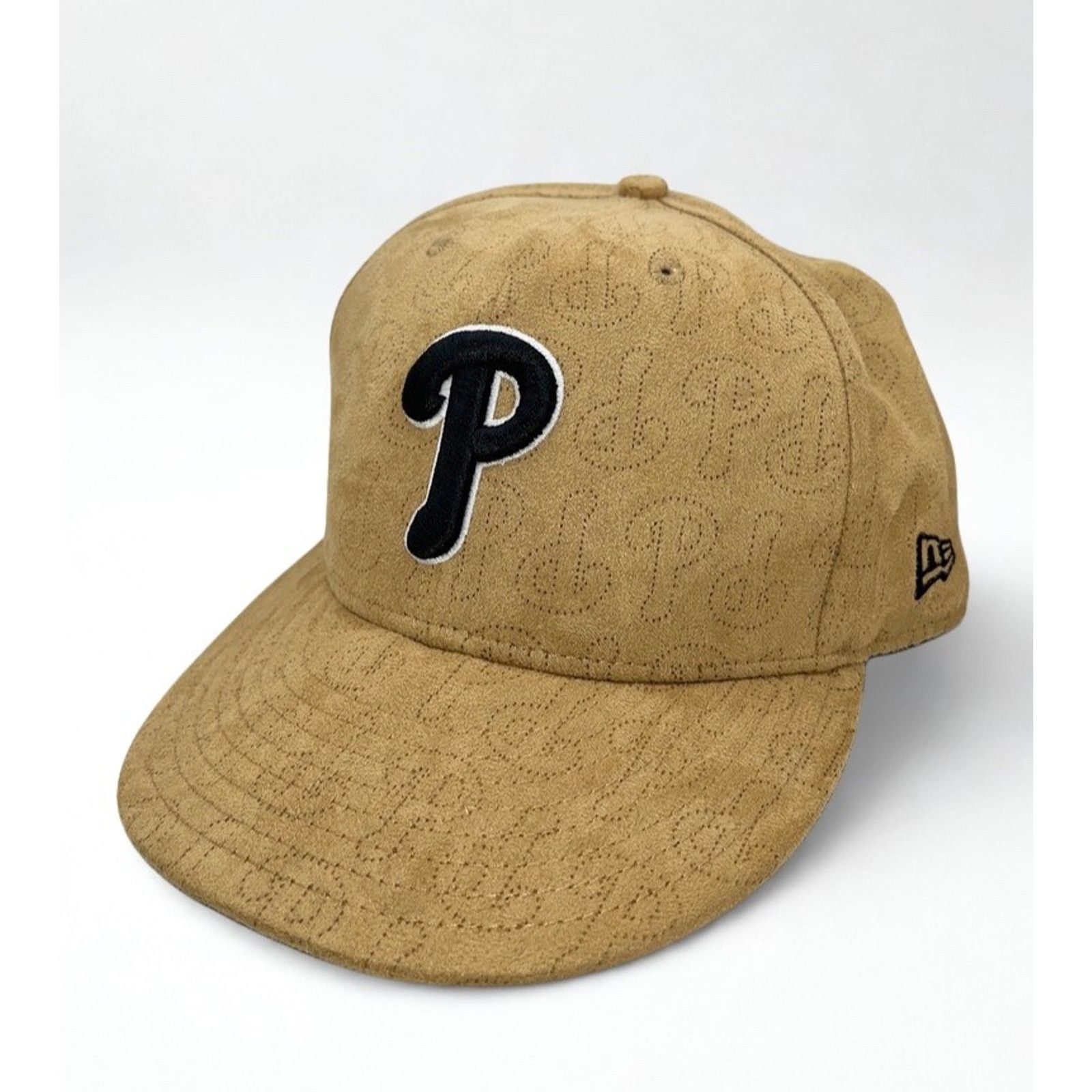 New Era Philadelphia Phillies New Era 59FIFTY Suede Fitted Hat 7 1/8 Size ONE SIZE - 4 Thumbnail