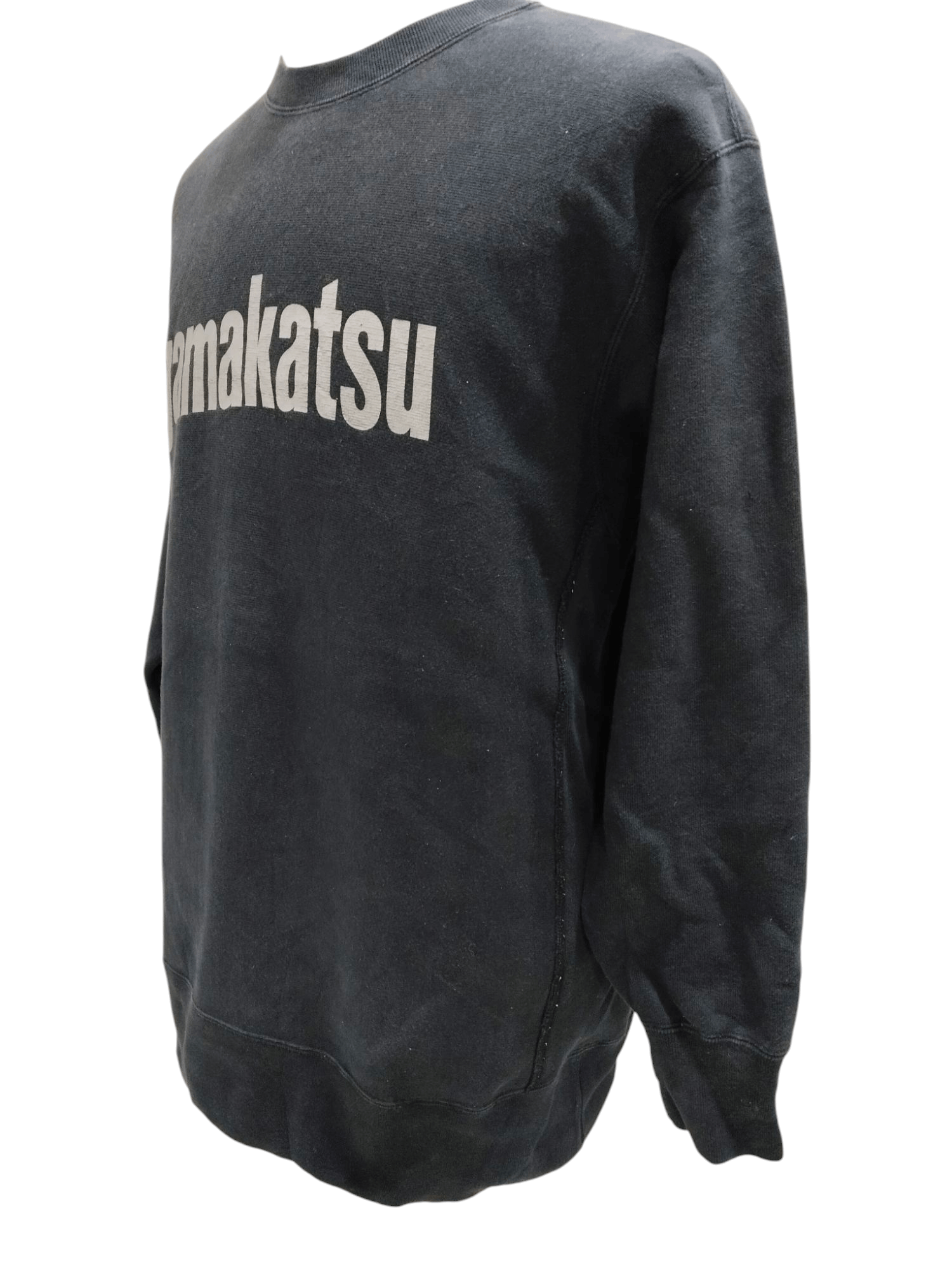 If Six Was Nine × Japanese Brand × Vintage Gamakatsu Japanese Fishing Motif Sweatshirt Size US L / EU 52-54 / 3 - 3 Thumbnail