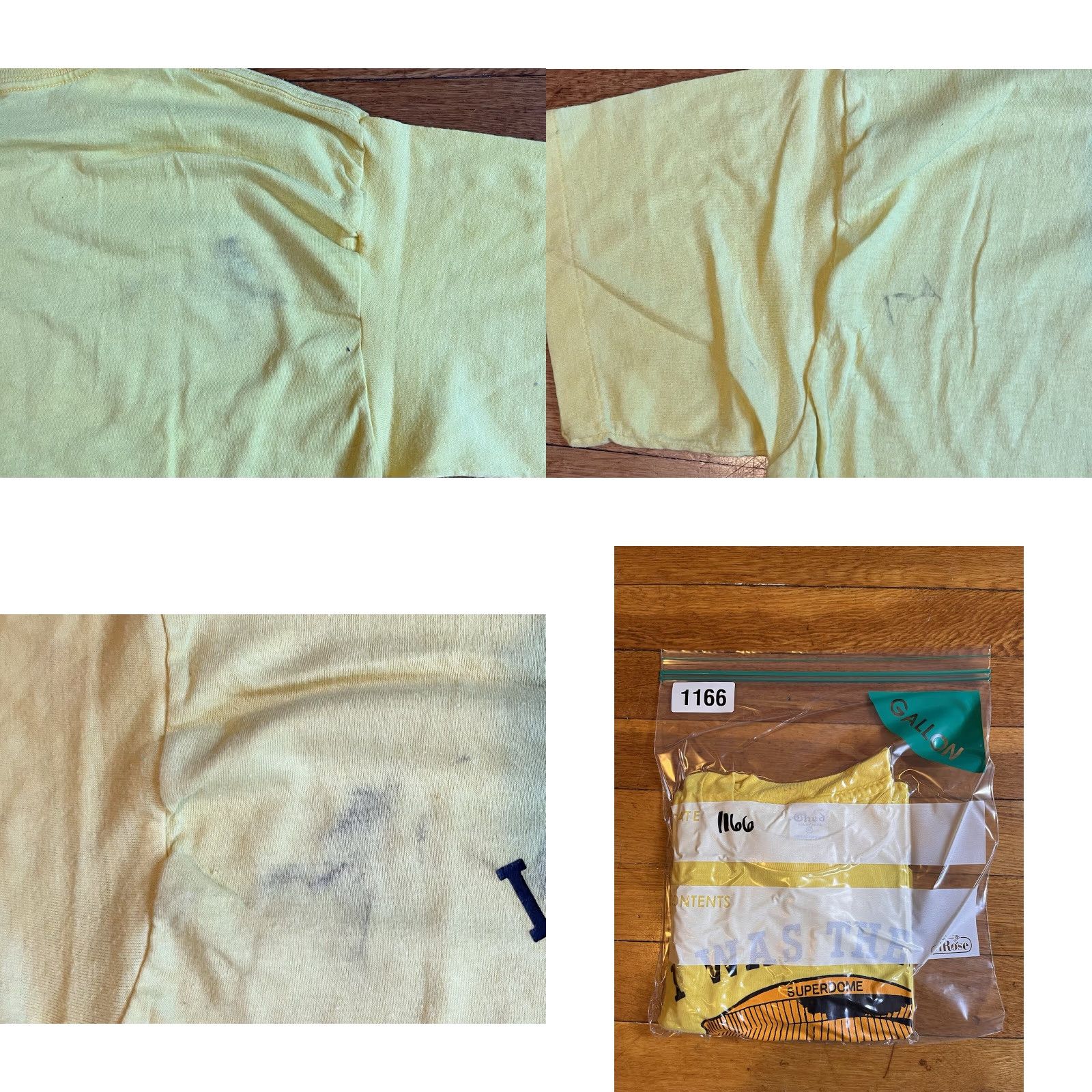 Sugar VINTAGE Sugar Ray Leonard vs Roberto Duran No Mas Shirt M Men’s XL (Fits M) Yellow T-Shirt Size US M / EU 48-50 / 2 - 9 Thumbnail