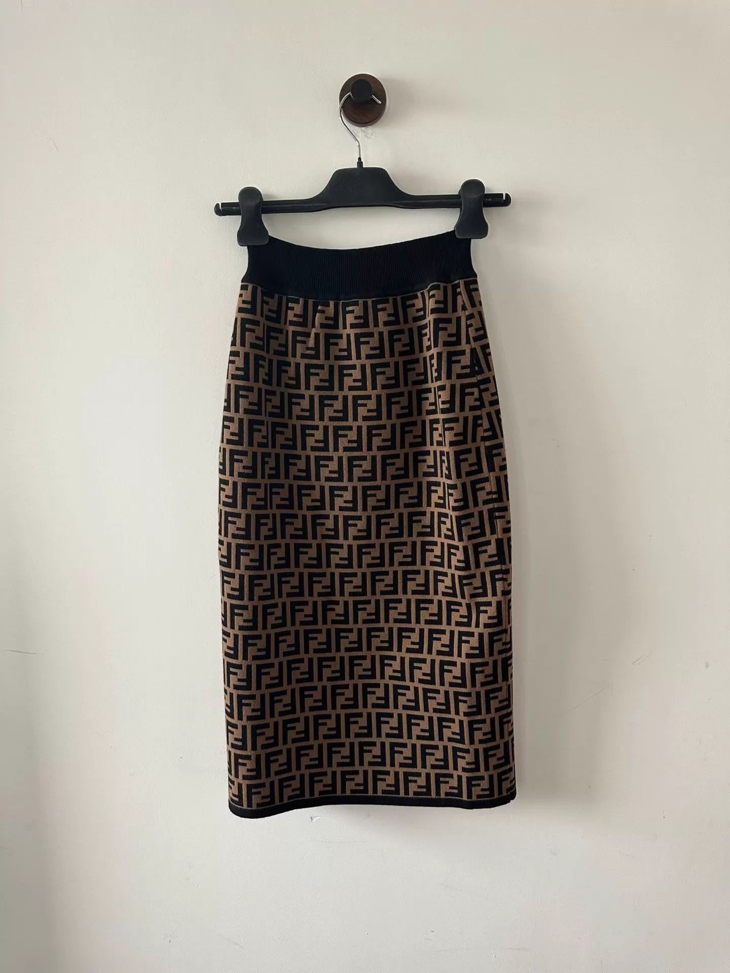 Fendi Fendi All-Over Logo Print Dress Women's 38 New Size 26" / US 2 / IT 38 - 2 Thumbnail