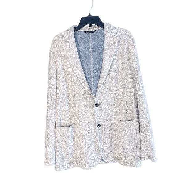 Jack Victor Jack Victor Brent Knit Sports Beige Blazer Size 38R - 1 Thumbnail