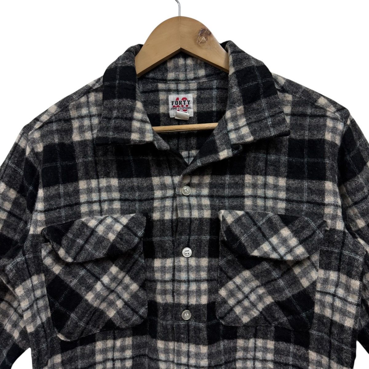 Hysteric Glamour Forty Fine Clothing Wool Shirt Size US M / EU 48-50 / 2 - 2 Thumbnail
