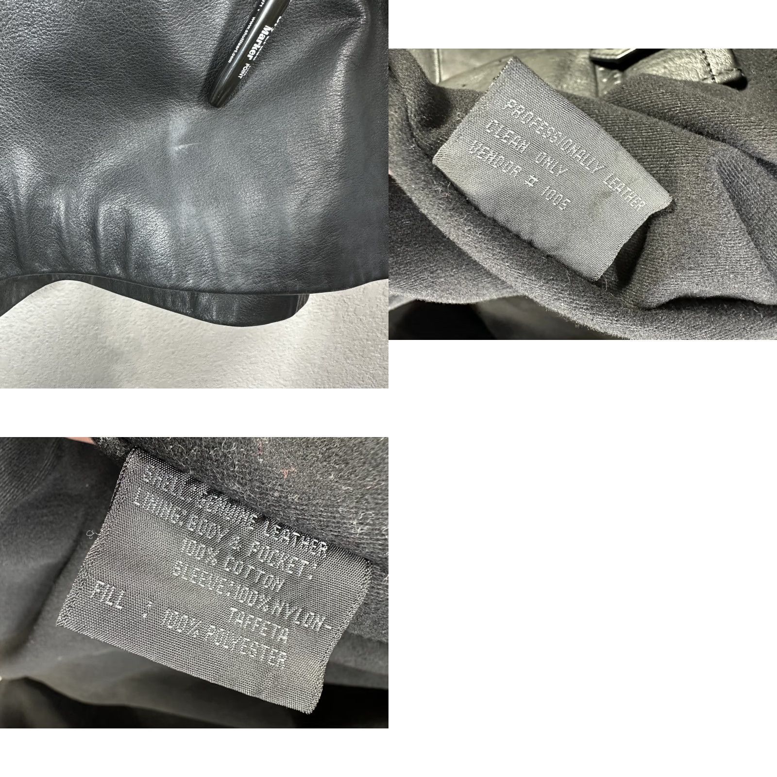 Guess GUESS Leather Jacket Mens XL Black Leather Blazer Lined Pockets Classic Sz XL Size US XL / EU 56 / 4 - 10 Thumbnail